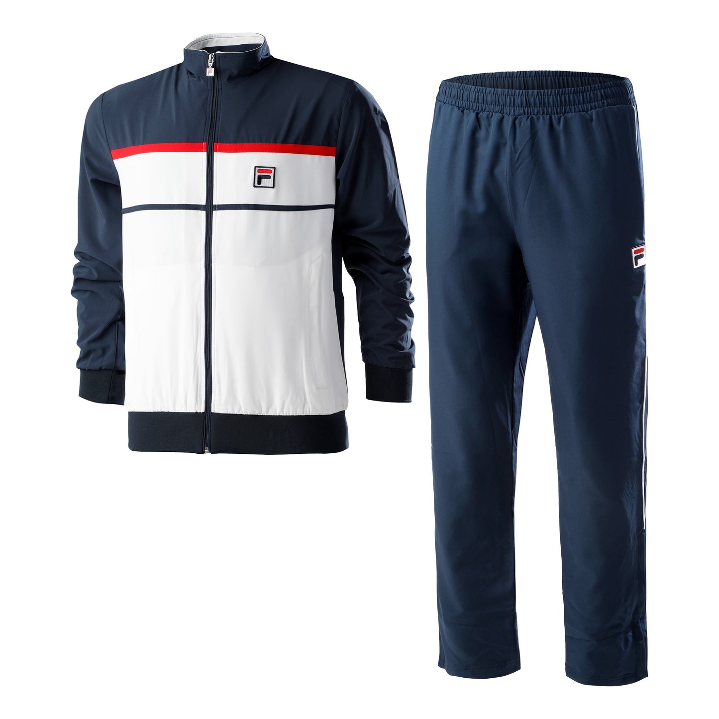 Fila Max Trainingsanzug Herren - dunkelblau, weiß Fila Max Trainingsanzug Herren - dunkelblau, weiß