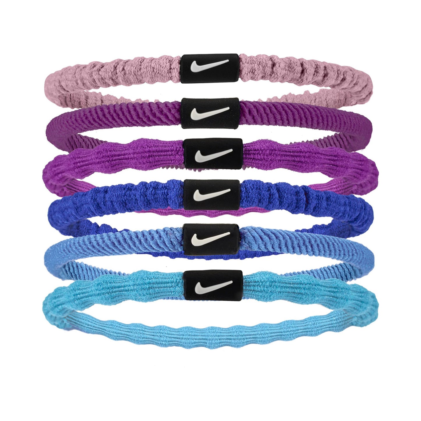 Nike Flex Hair Tie Haarband 6er Pack Unisex - mehrfarbig, lila Nike Flex Hair Tie Haarband 6er Pack Unisex - mehrfarbig, lila