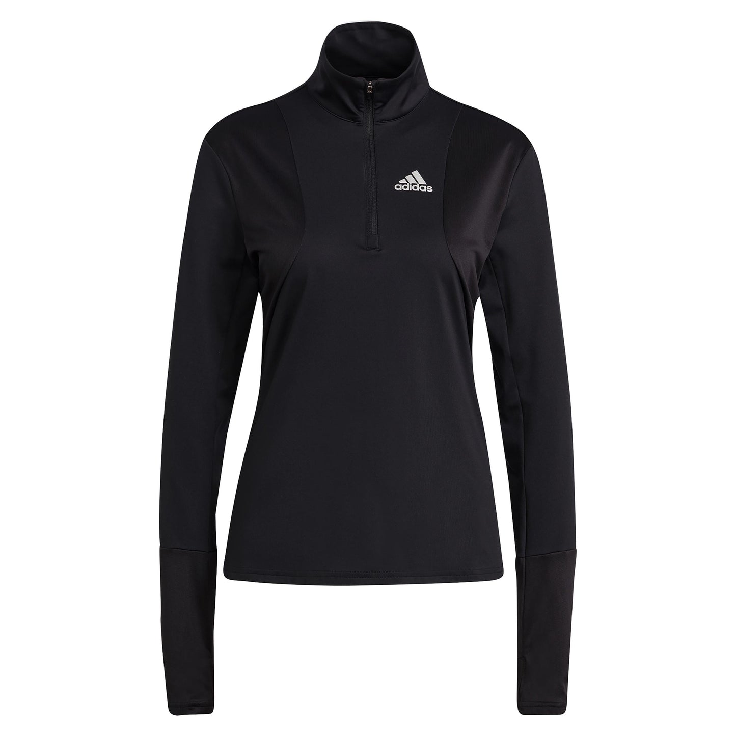 adidas Own The Run Half-Zip Longsleeve Damen - schwarz, weiß adidas Own The Run Half-Zip Longsleeve Damen - schwarz, weiß
