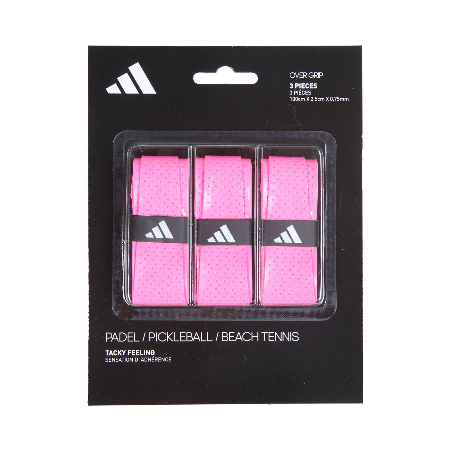 adidas Padel Overgrip 3er Pack-Pink adidas Padel Overgrip 3er Pack-Pink
