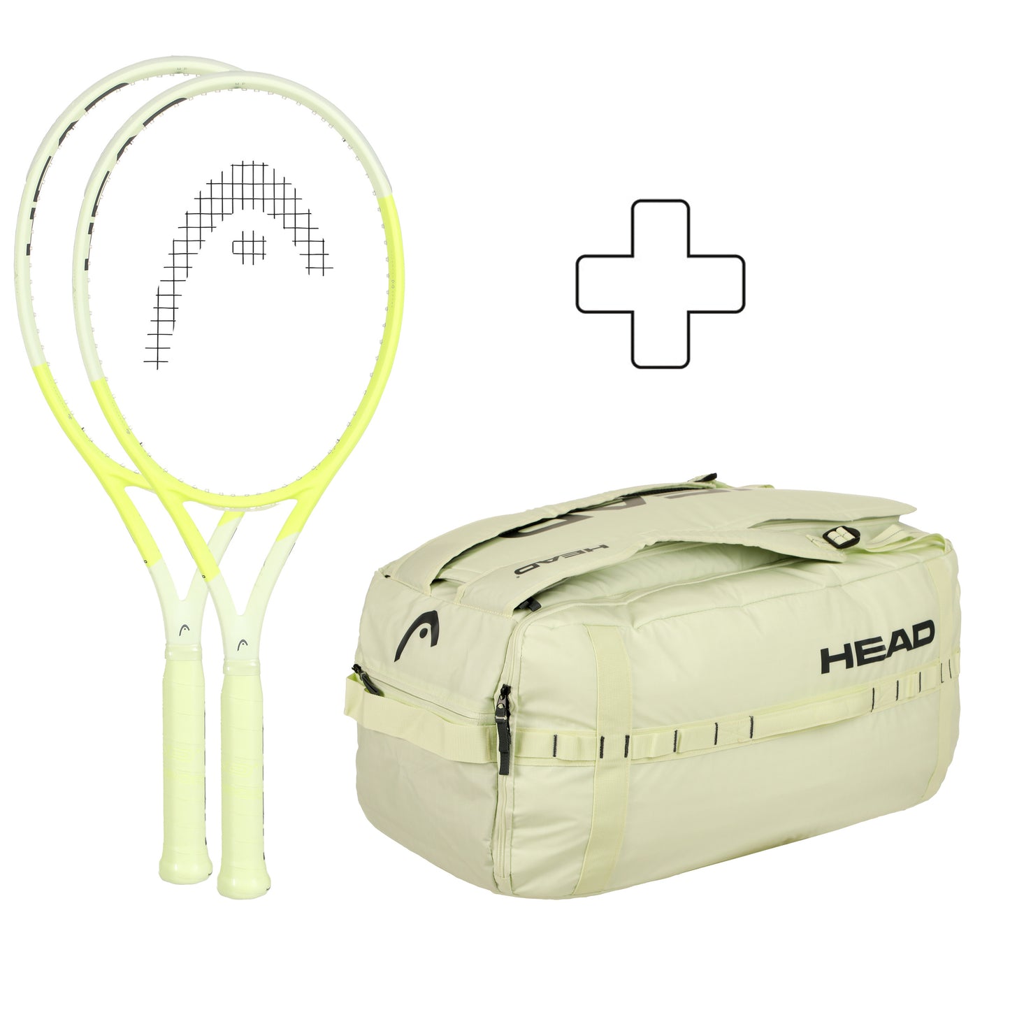 HEAD 2x Extreme MP 2024 plus Schlägertasche HEAD 2x Extreme MP 2024 plus Schlägertasche