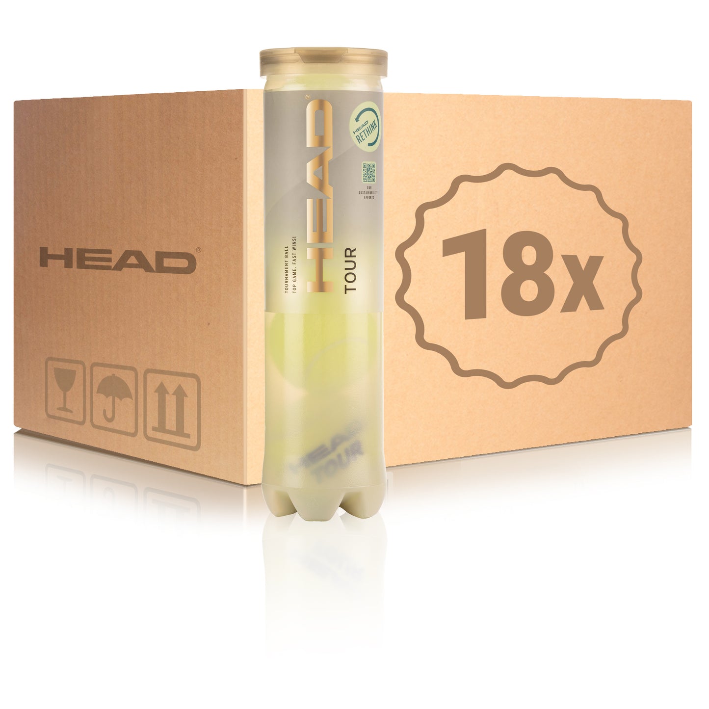 HEAD 18x 4er Dose Tour im Karton HEAD 18x 4er Dose Tour im Karton