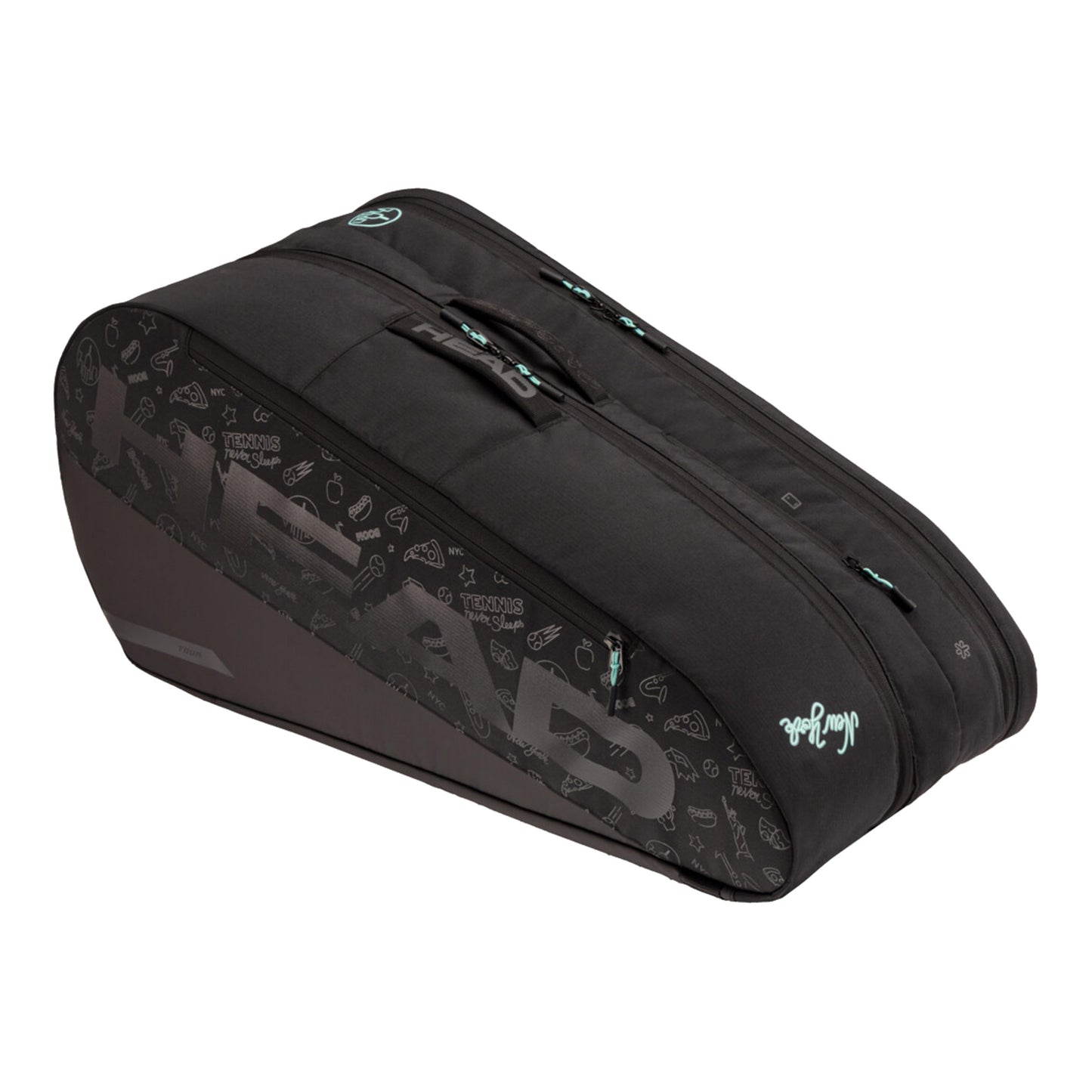 HEAD Tour L Neon 2025 Schlägertasche 9er - schwarz HEAD Tour L Neon 2025 Schlägertasche 9er - schwarz