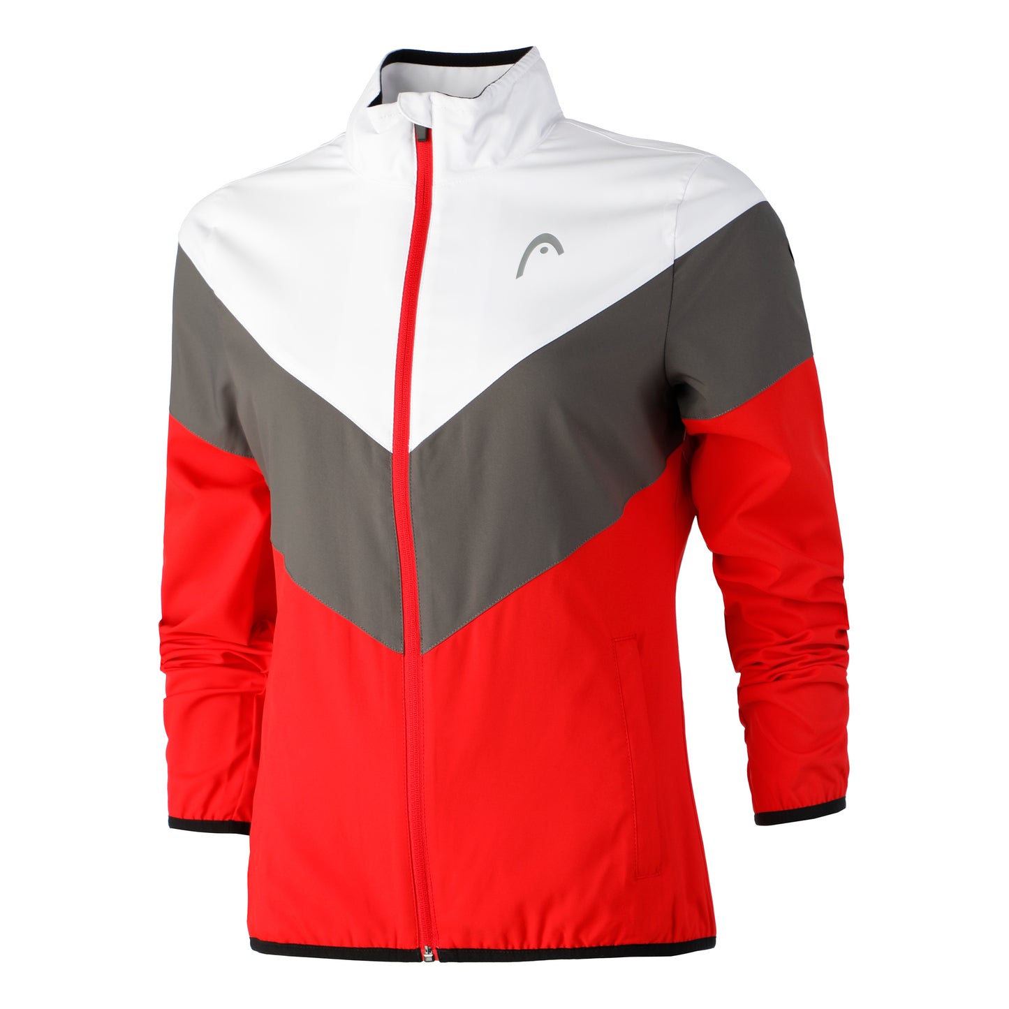 HEAD Club Trainingsjacke Damen-Rot,Weiß HEAD Club Trainingsjacke Damen-Rot,Weiß