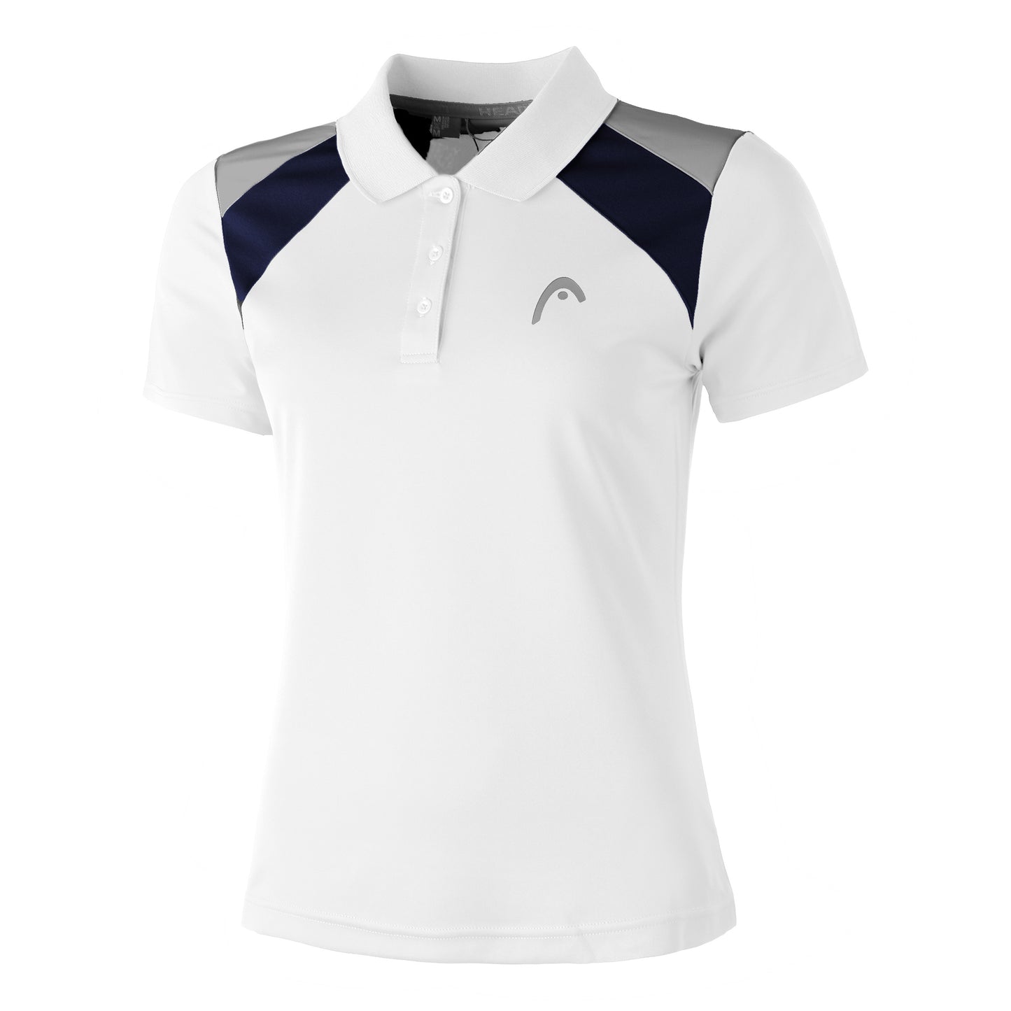 HEAD Club Polo Damen-Weiß,Blau HEAD Club Polo Damen-Weiß,Blau