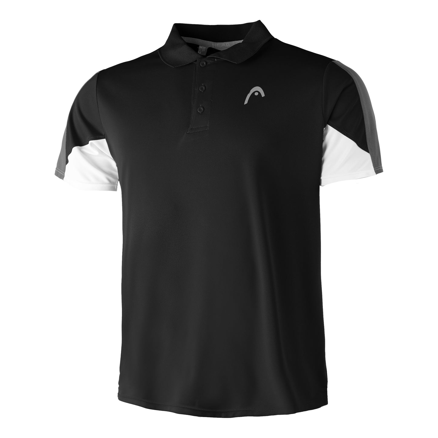 HEAD Club Tech 22 Polo Herren - schwarz, weiß HEAD Club Tech 22 Polo Herren - schwarz, weiß