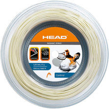HEAD Sonic Pro Saitenrolle 200m-Weiß HEAD Sonic Pro Saitenrolle 200m-Weiß
