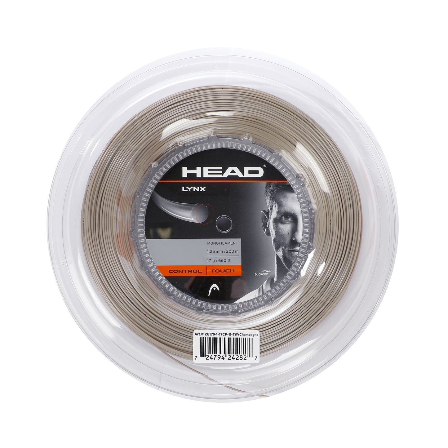 HEAD Lynx Saitenrolle 200m (Special Edition)-Nude HEAD Lynx Saitenrolle 200m (Special Edition)-Nude