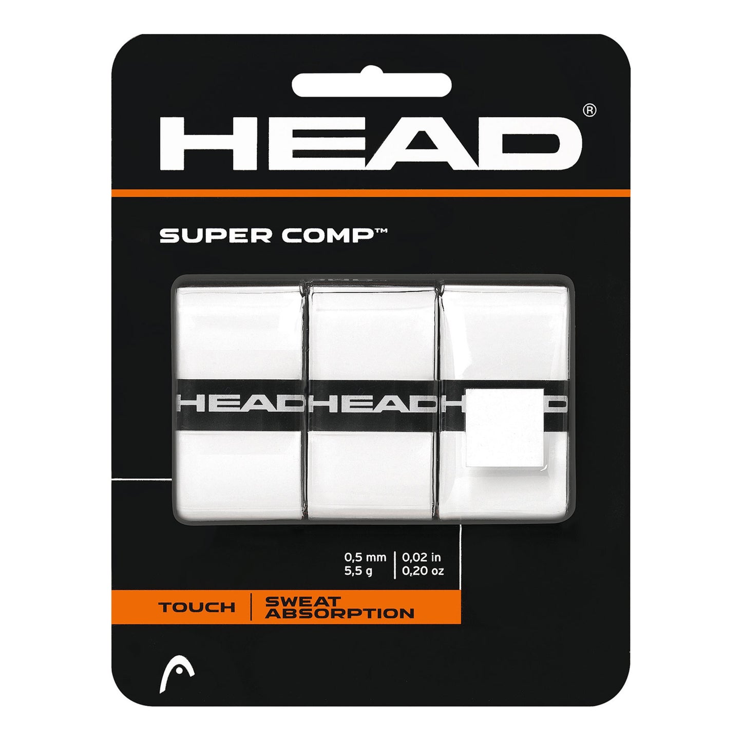 HEAD Super Comp 3er Pack - weiß HEAD Super Comp 3er Pack - weiß