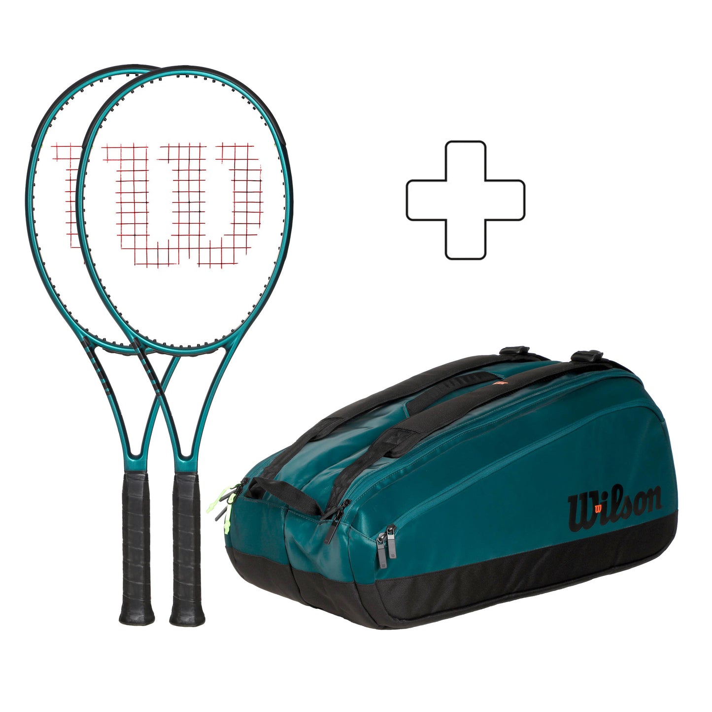 Wilson 2x 98S v9 plus Schlägertasche Wilson 2x 98S v9 plus Schlägertasche