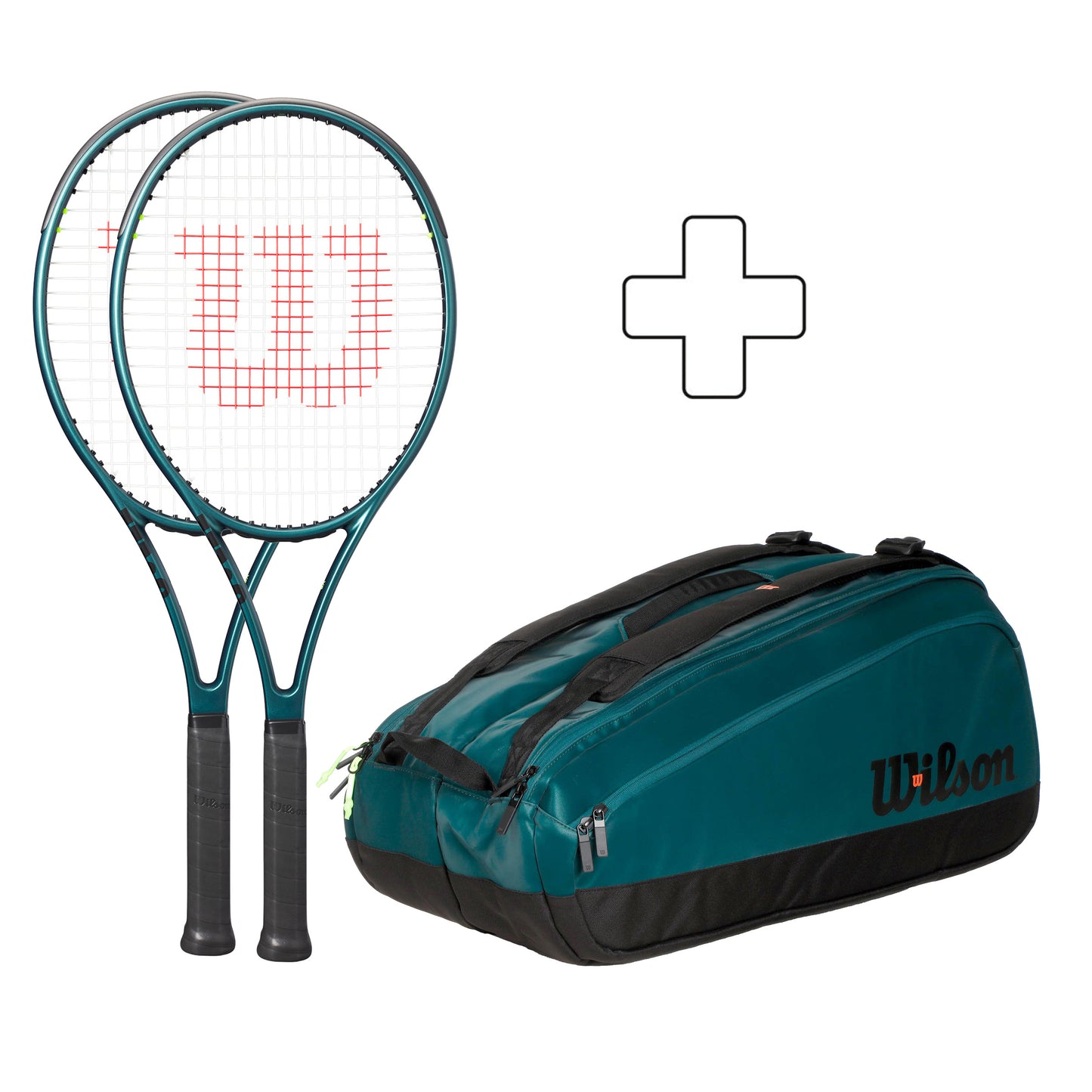 Wilson 2x 104 v9 plus Schlägertasche Wilson 2x 104 v9 plus Schlägertasche