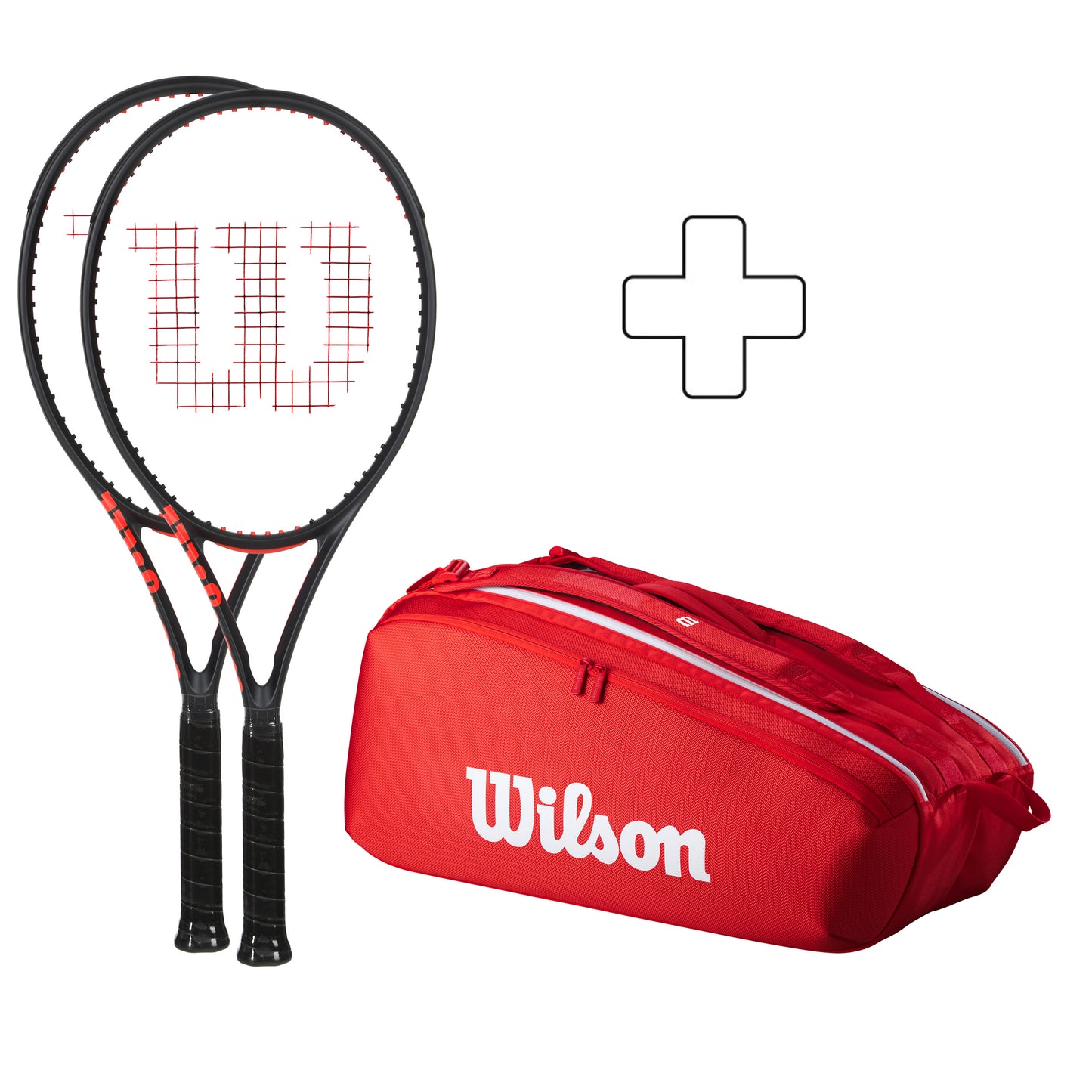 Wilson 2x Clash 100L V3.0 plus Schlägertasche Wilson 2x Clash 100L V3.0 plus Schlägertasche