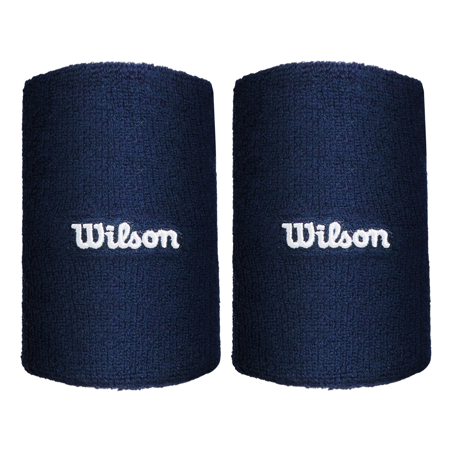 Wilson Wide Terry Schweißband lang - dunkelblau Wilson Wide Terry Schweißband lang - dunkelblau