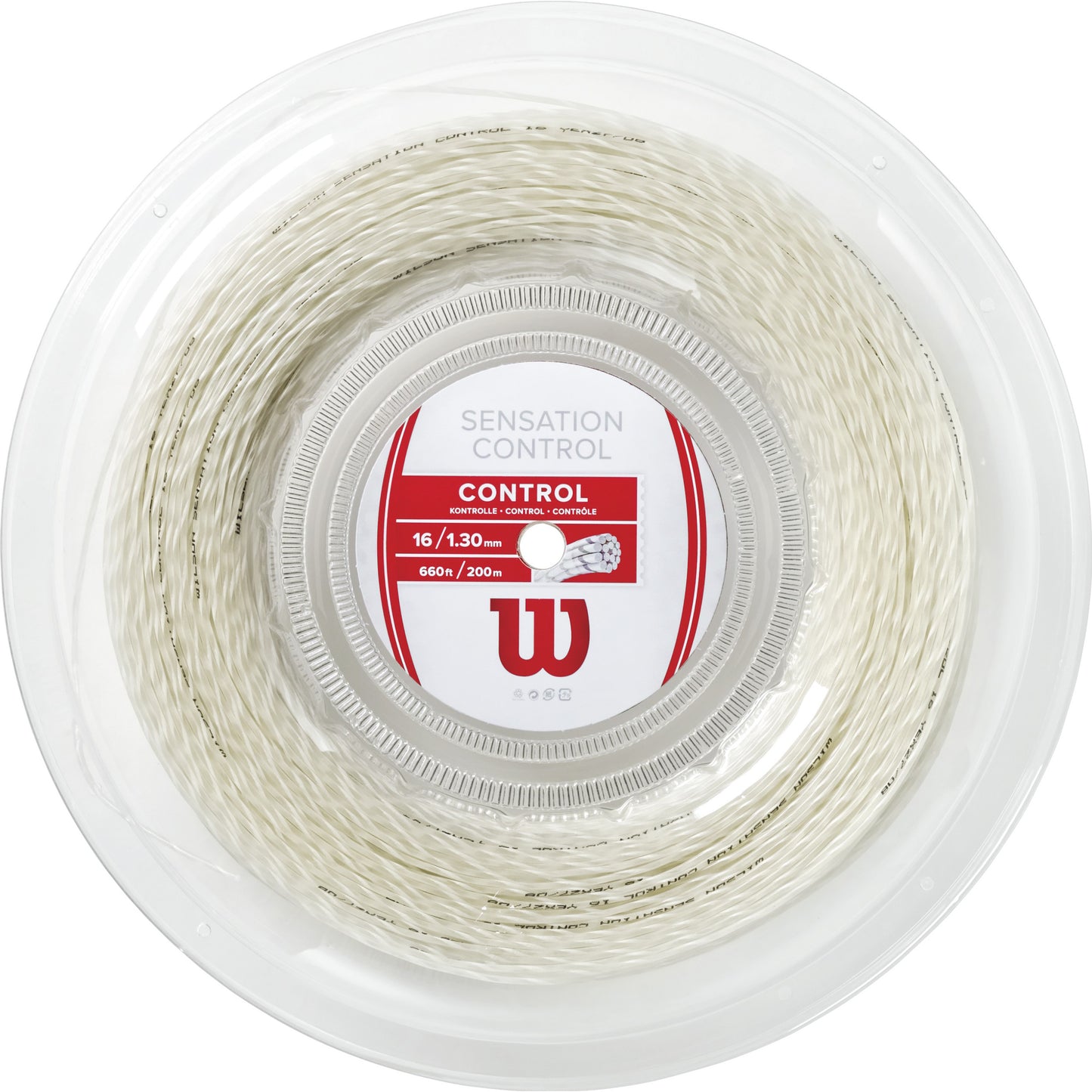 Wilson Sensation Control Saitenrolle 200m-Nude Wilson Sensation Control Saitenrolle 200m-Nude