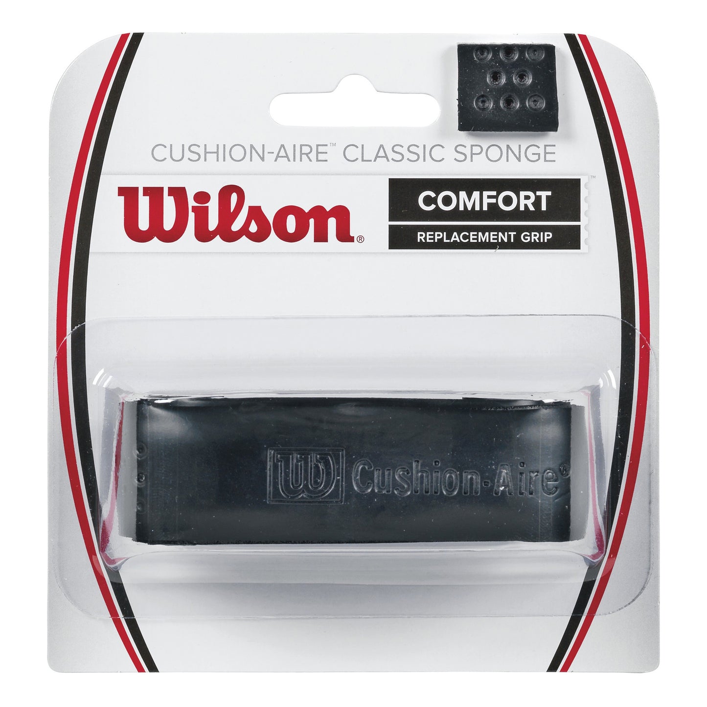 Wilson Cushion-Aire Classic Sponge 1er Pack-Schwarz Wilson Cushion-Aire Classic Sponge 1er Pack-Schwarz