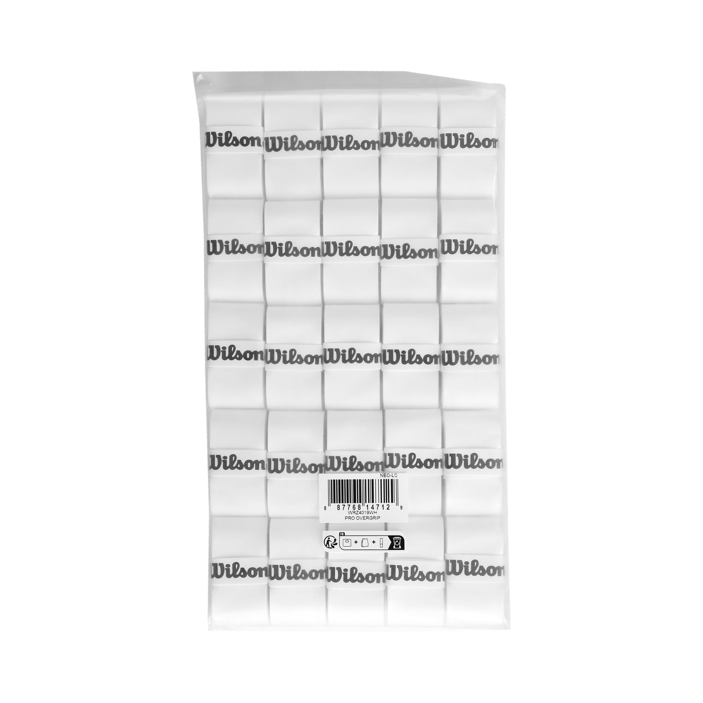 Wilson Pro Overgrip 50er Pack-weiß Wilson Pro Overgrip 50er Pack-weiß