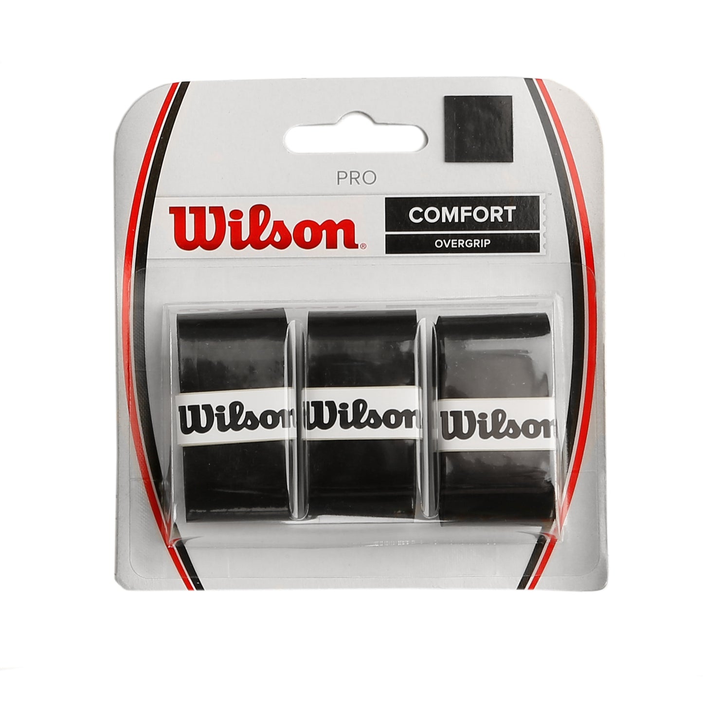 Wilson Pro Overgrip 3er Pack-Schwarz Wilson Pro Overgrip 3er Pack-Schwarz