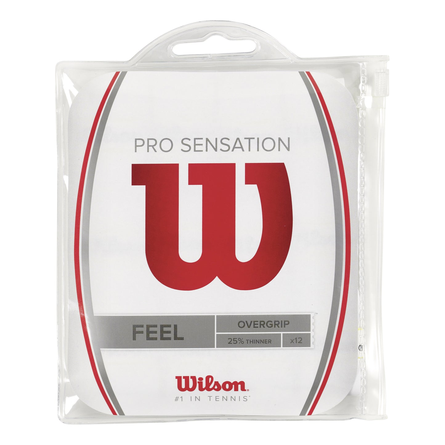 Wilson Pro Overgrip Sensation 12er Pack-Weiß Wilson Pro Overgrip Sensation 12er Pack-Weiß