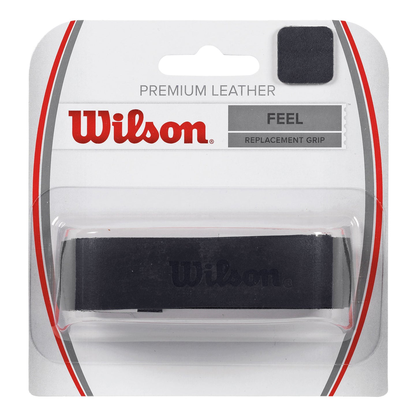 Wilson Premium Leather Replacement Grip 1er Pack - schwarz Wilson Premium Leather Replacement Grip 1er Pack - schwarz