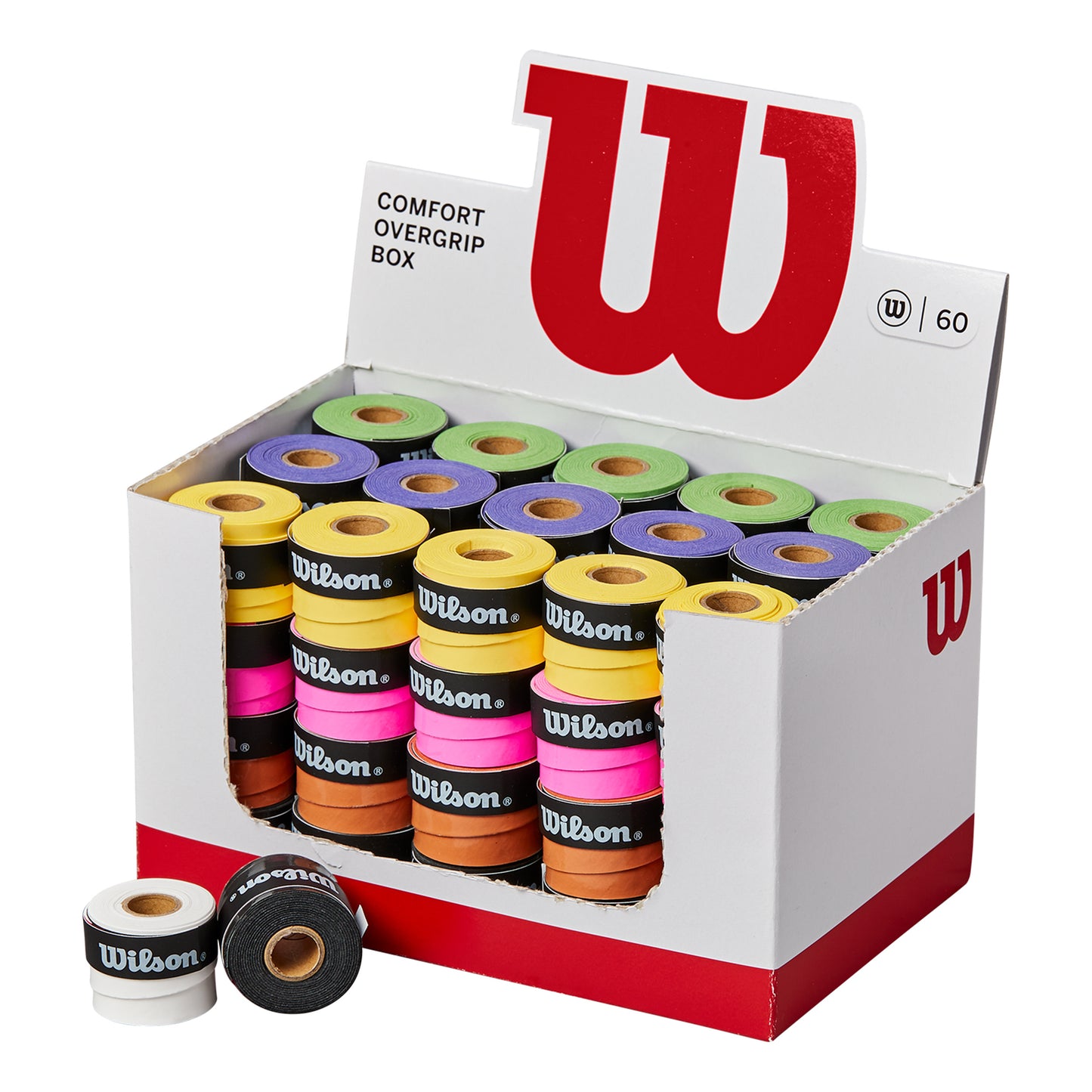 Wilson Ultra Overgrip 60er Box-Mehrfarbig Wilson Ultra Overgrip 60er Box-Mehrfarbig