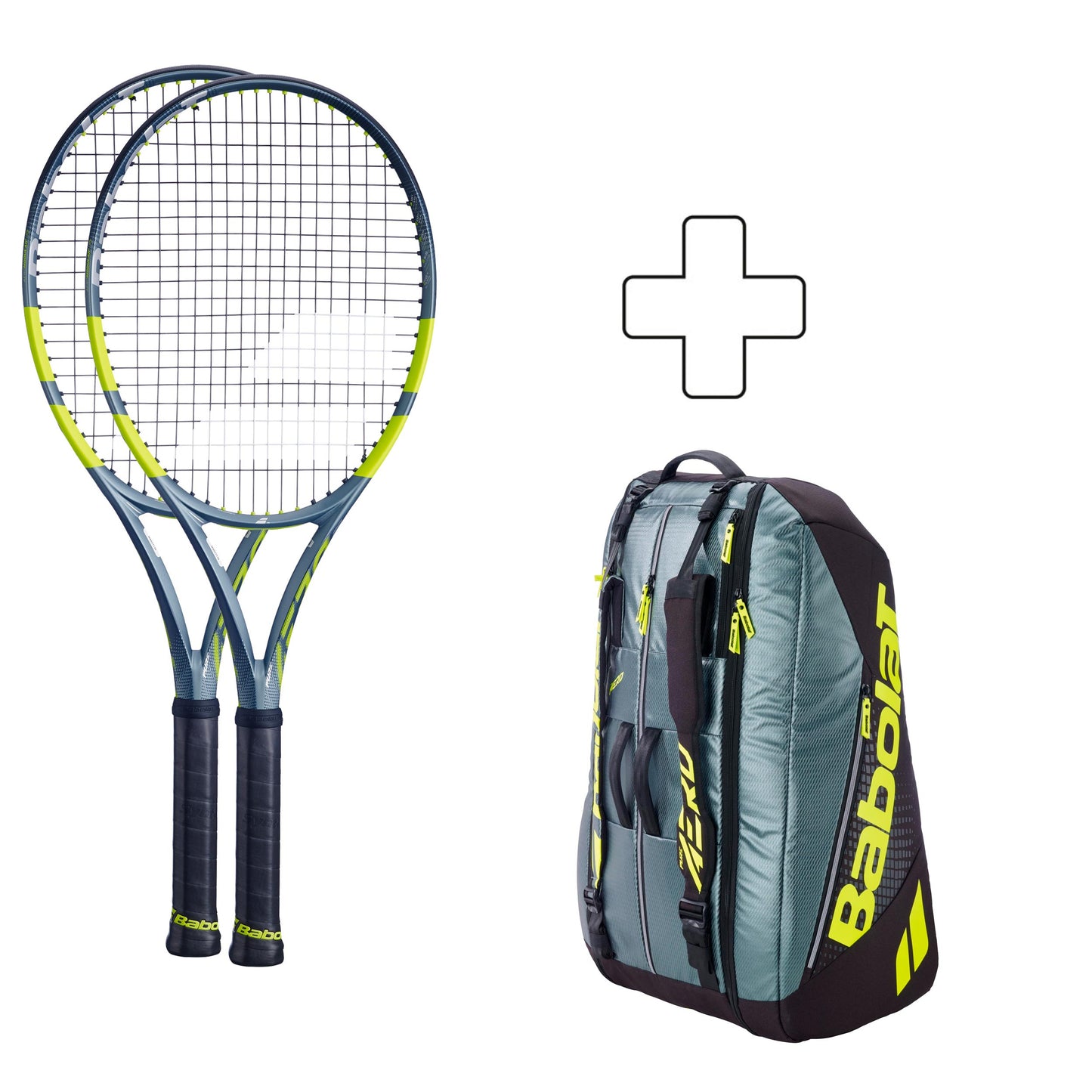 Babolat 2x Pure Aero 98 plus Schlägertasche Babolat 2x Pure Aero 98 plus Schlägertasche
