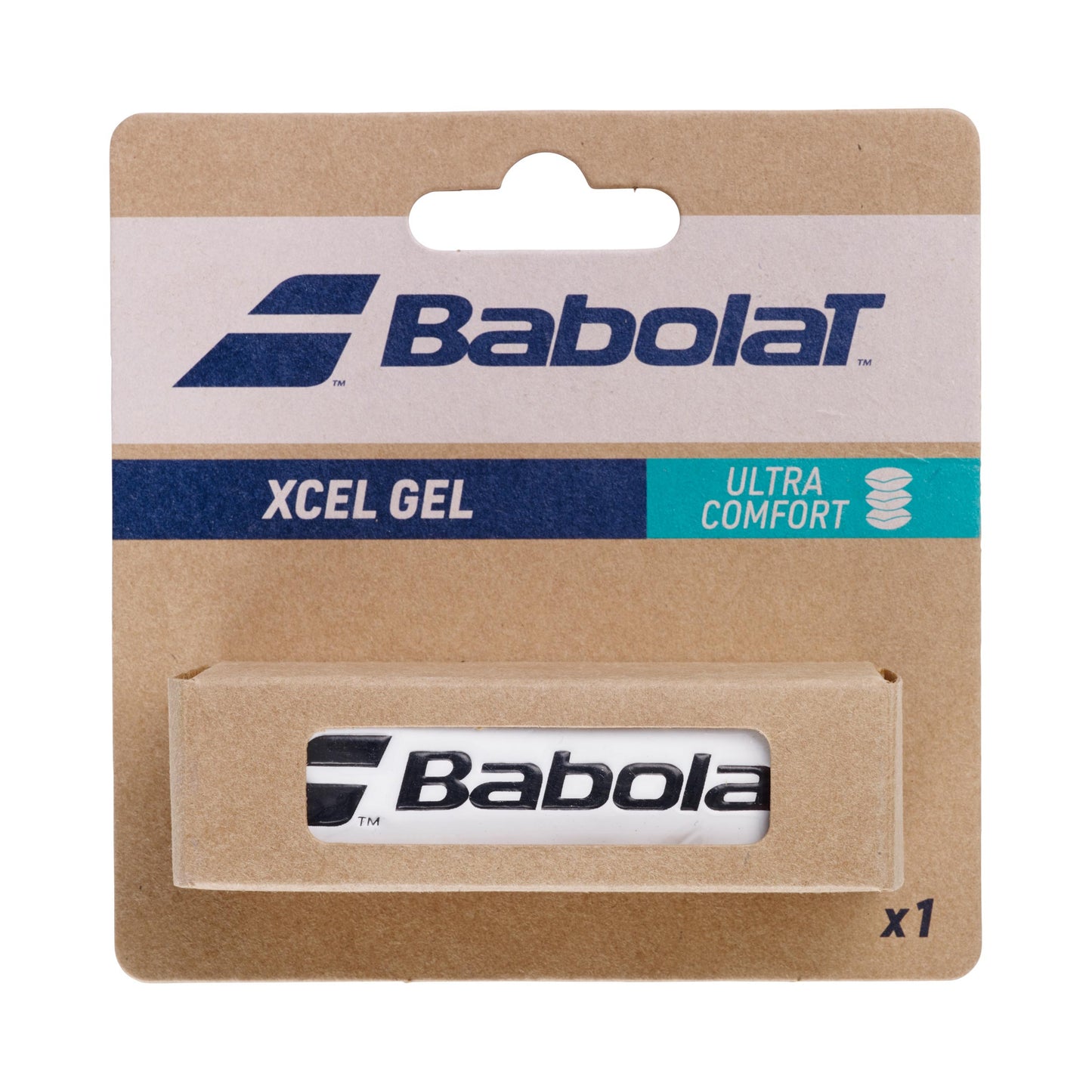 Babolat Xcel Gel 1er Pack-Weiß Babolat Xcel Gel 1er Pack-Weiß
