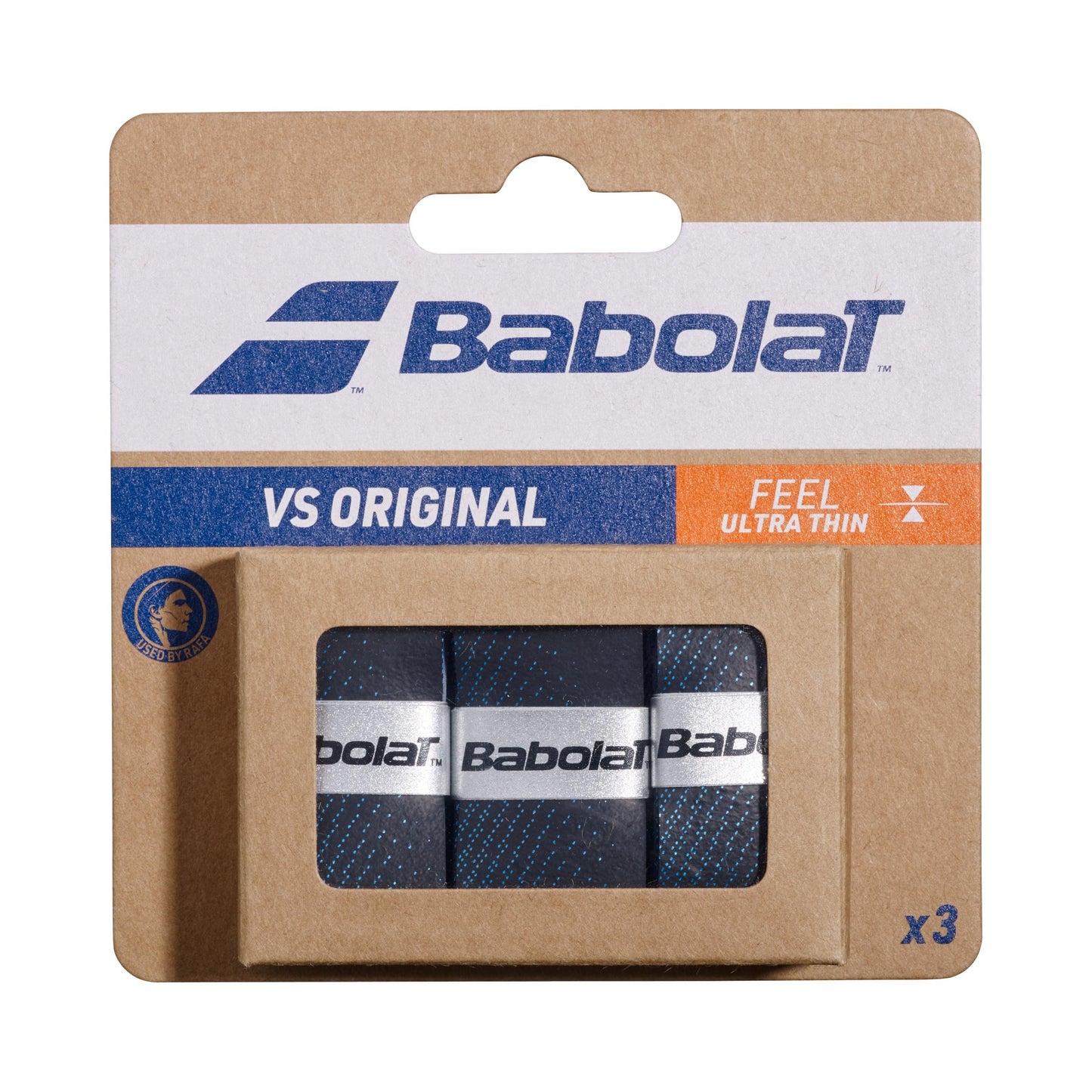 Babolat VS Grip Original 3er Pack-Blau Babolat VS Grip Original 3er Pack-Blau