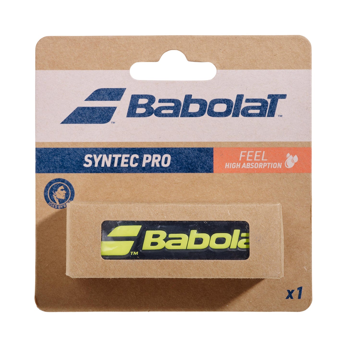 Babolat Syntec Pro Grip 1er Pack-Schwarz,Gelb Babolat Syntec Pro Grip 1er Pack-Schwarz,Gelb