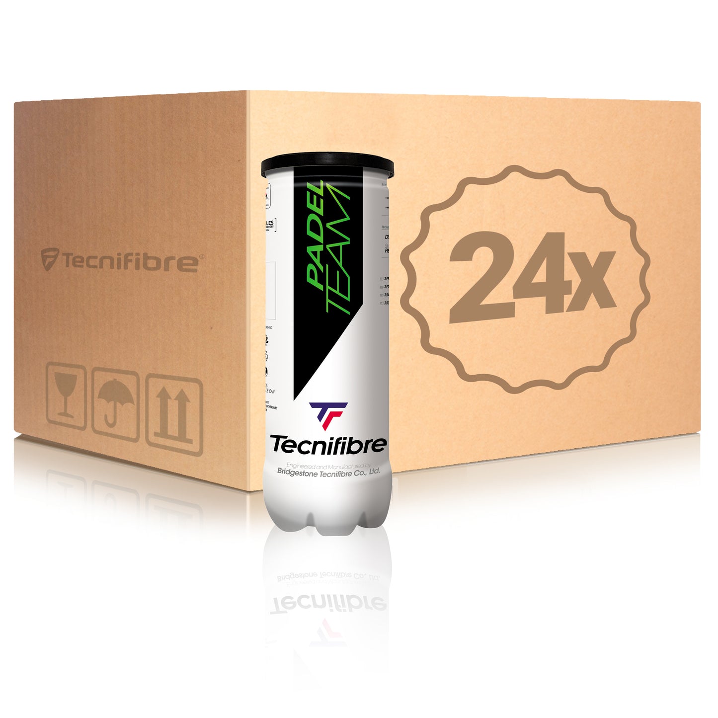Tecnifibre 24x 3er Dose Team im Karton Tecnifibre 24x 3er Dose Team im Karton