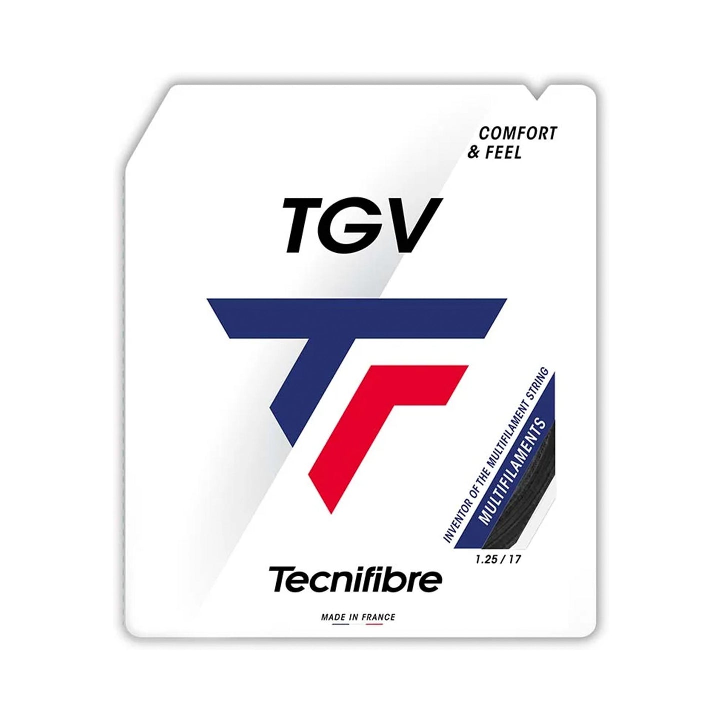 Tecnifibre TGV 12m Saitenset-Schwarz Tecnifibre TGV 12m Saitenset-Schwarz