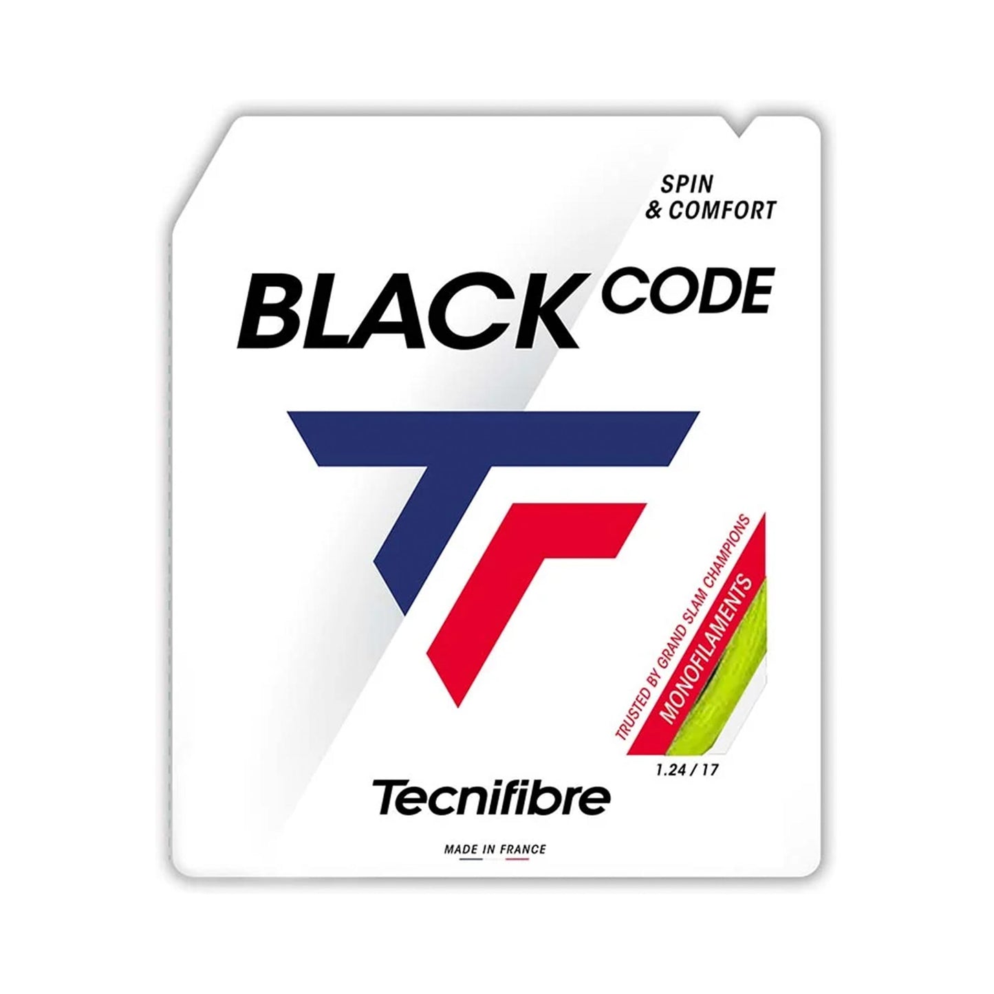 Tecnifibre Black Code 12m Saitenset-Limette Tecnifibre Black Code 12m Saitenset-Limette