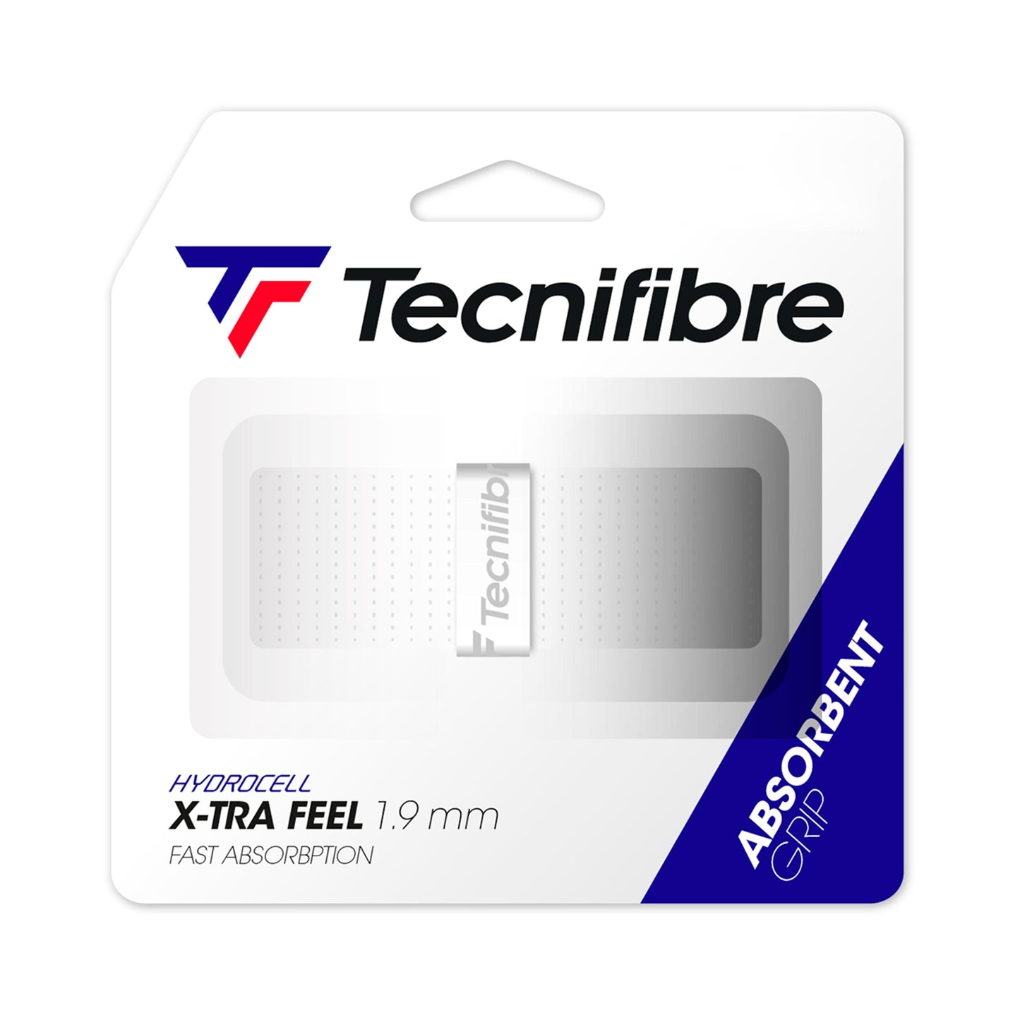 Tecnifibre X-Tra Feel ATP 1er Pack - weiß Tecnifibre X-Tra Feel ATP 1er Pack - weiß