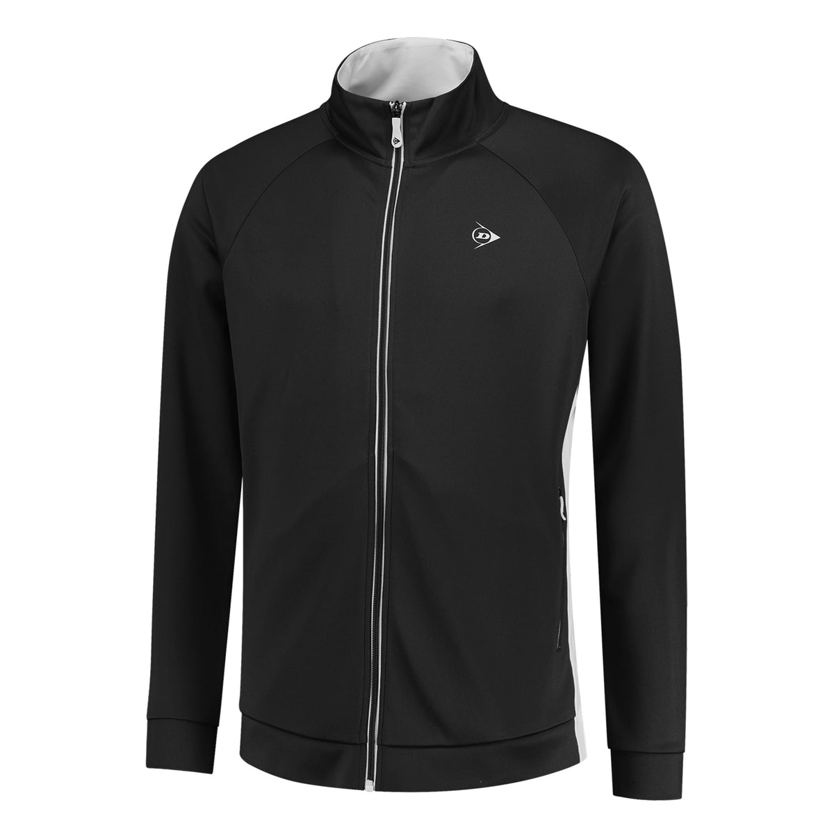 Dunlop Knitted Trainingsjacke Jungen - schwarz, weiß Dunlop Knitted Trainingsjacke Jungen - schwarz, weiß