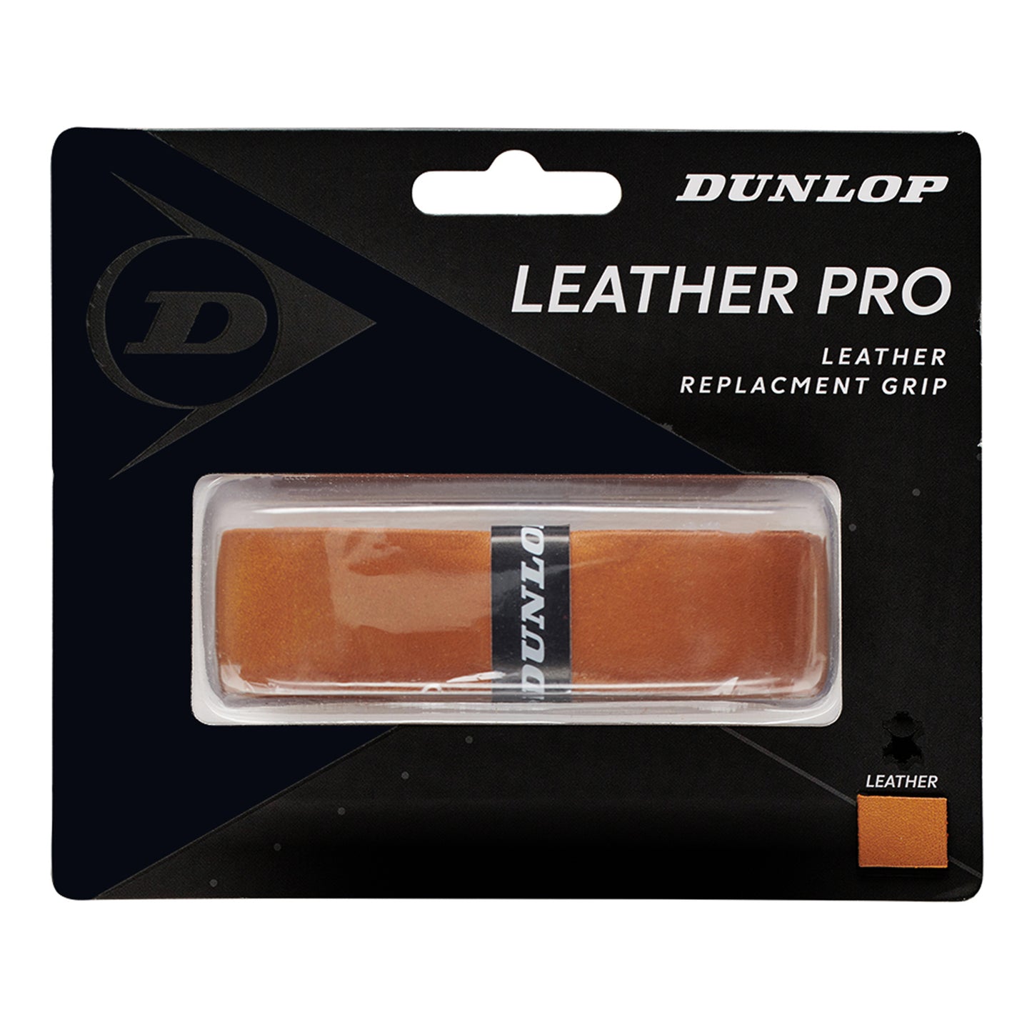 Dunlop Leather Pro Replacement Grip 1er Pack-Braun Dunlop Leather Pro Replacement Grip 1er Pack-Braun