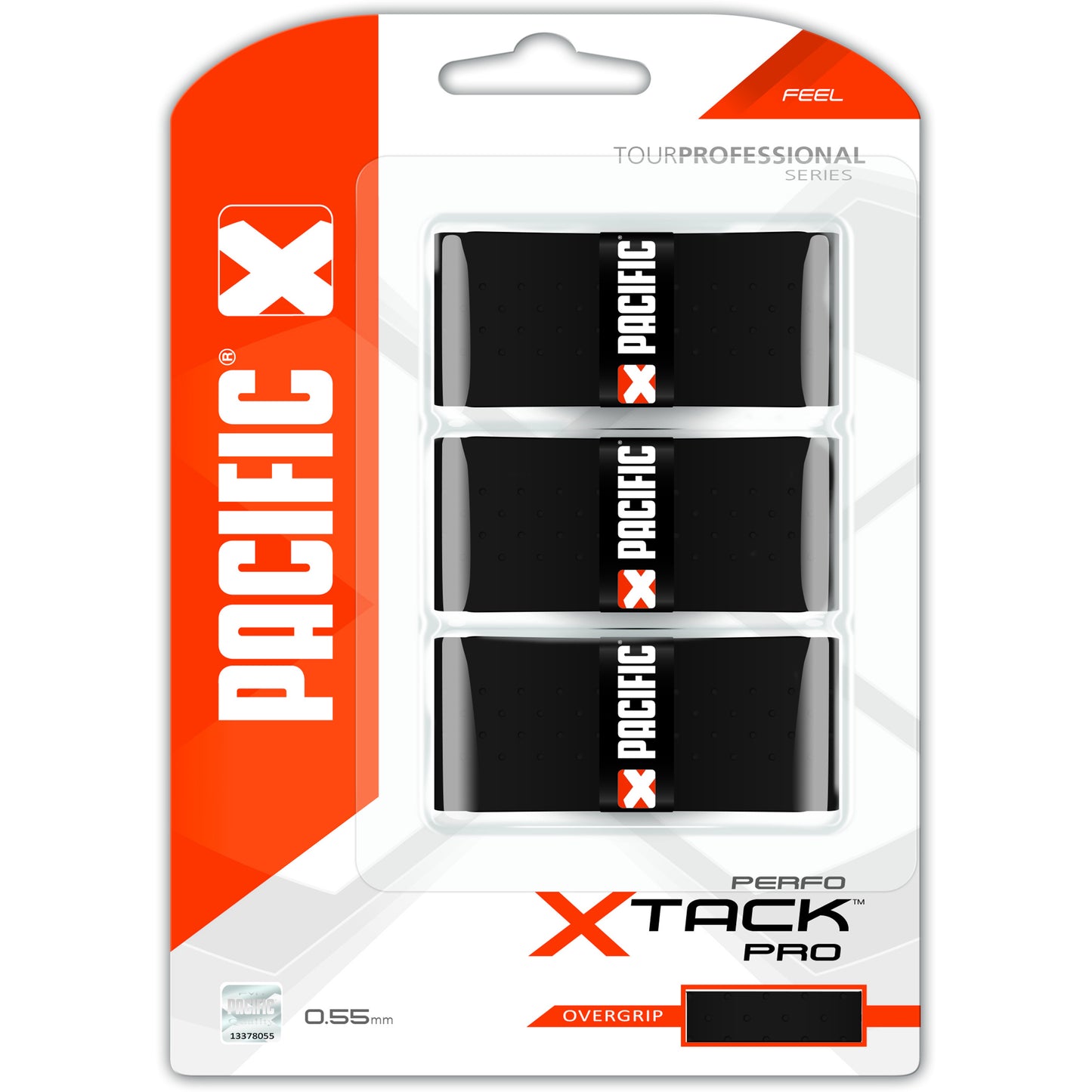 Pacific X Tack Pro Perfo 3er Pack-Schwarz Pacific X Tack Pro Perfo 3er Pack-Schwarz