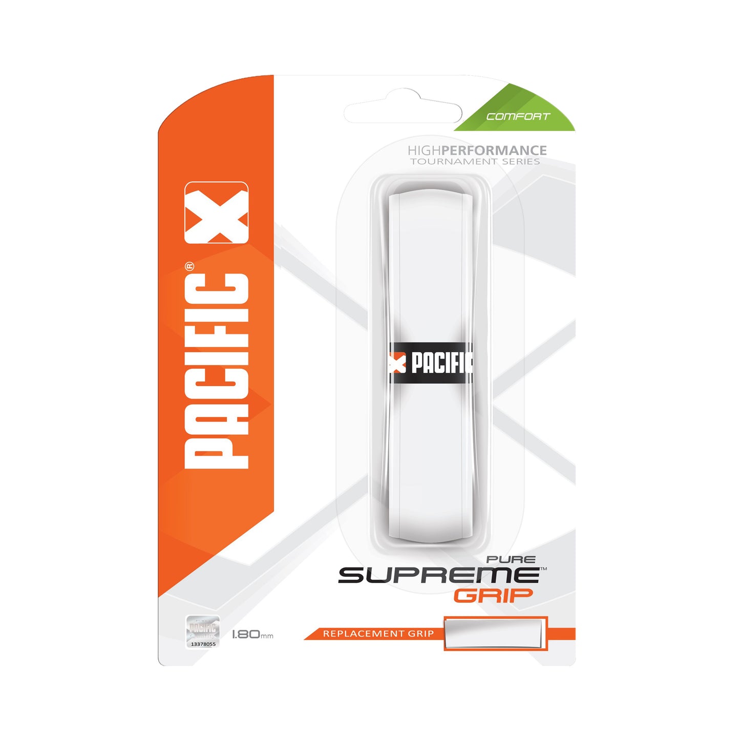 Pacific Supreme Grip Pure 1er Pack-Weiß Pacific Supreme Grip Pure 1er Pack-Weiß