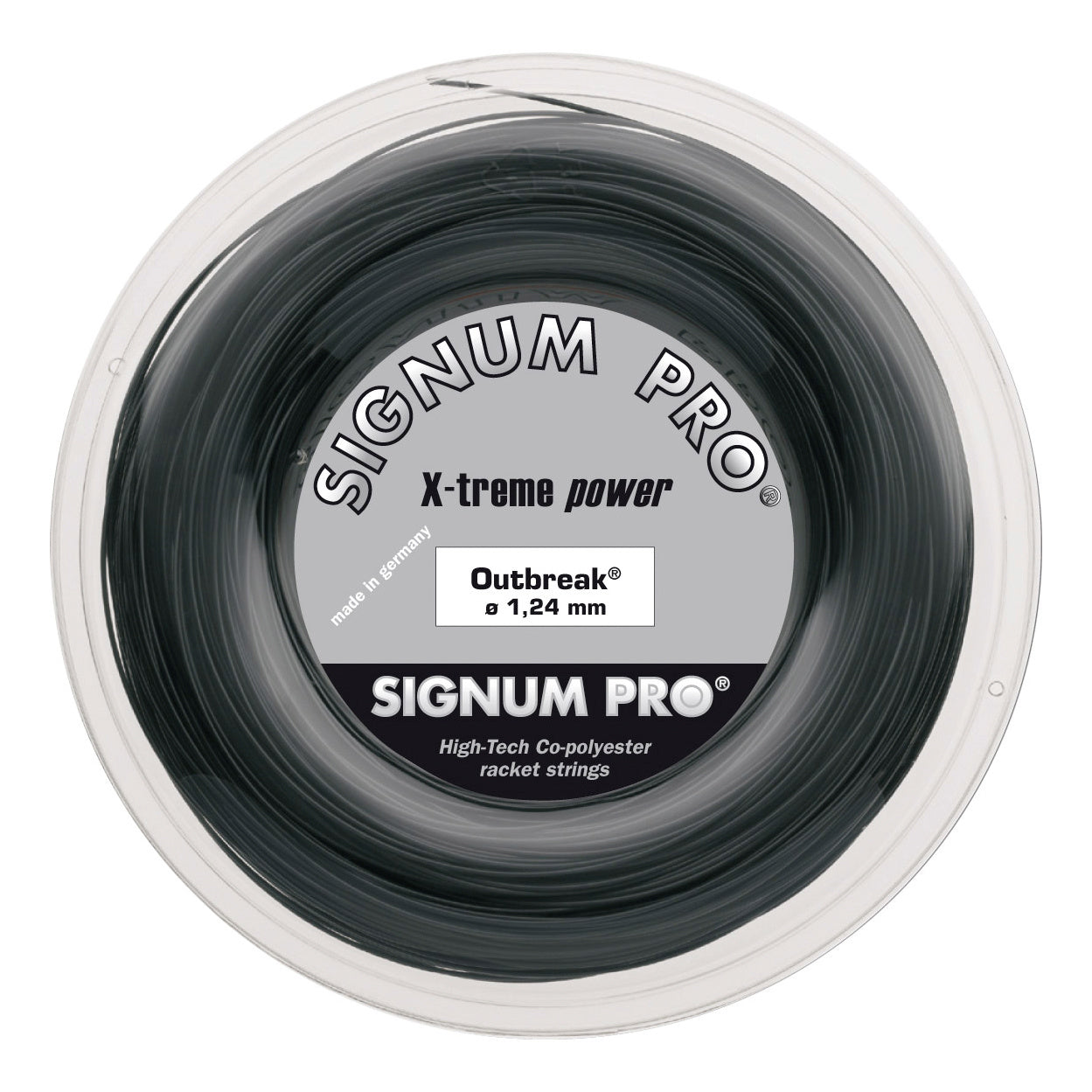 Signum Pro Outbreak Saitenrolle 200m-Anthrazit Signum Pro Outbreak Saitenrolle 200m-Anthrazit