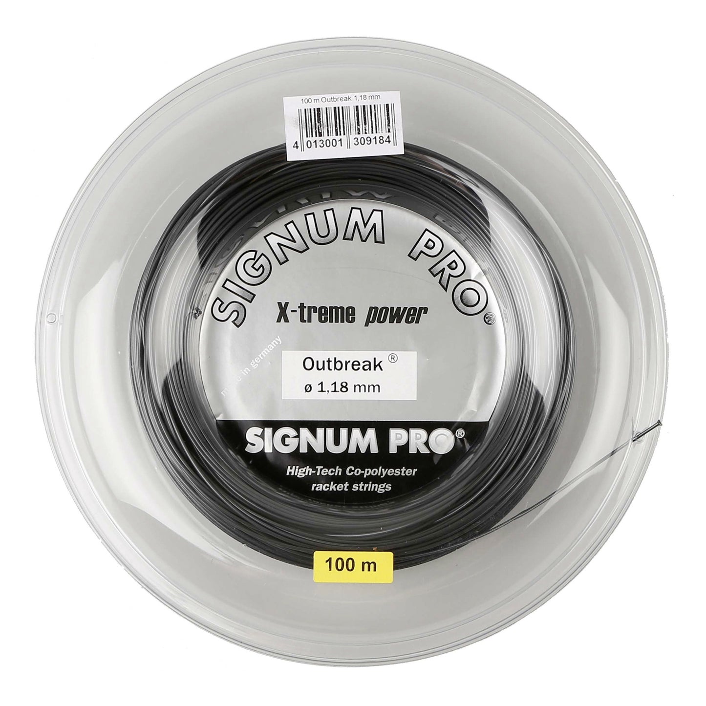 Signum Pro Outbreak Saitenrolle 100m-Anthrazit Signum Pro Outbreak Saitenrolle 100m-Anthrazit