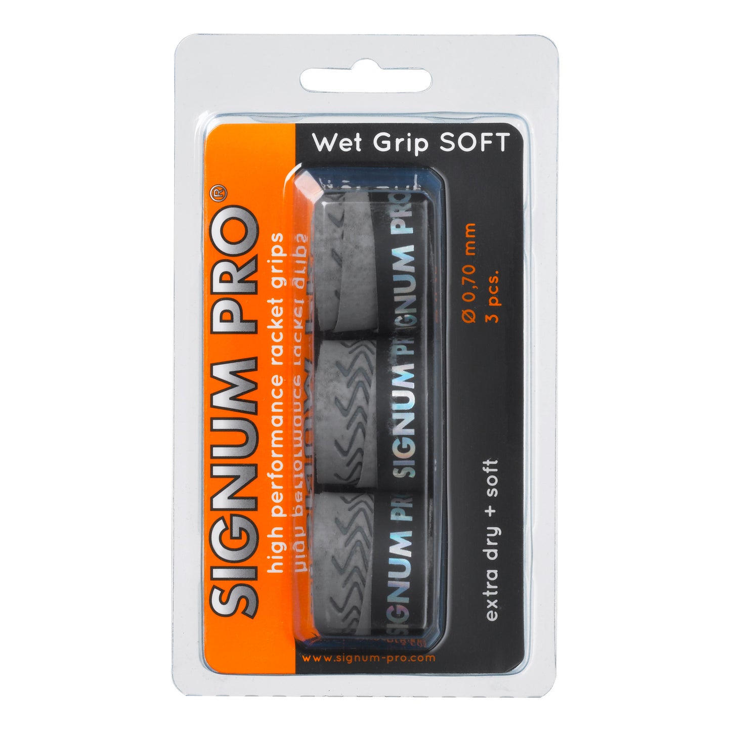 Signum Pro Wet Grip SOFT 3er Pack - grau Signum Pro Wet Grip SOFT 3er Pack - grau