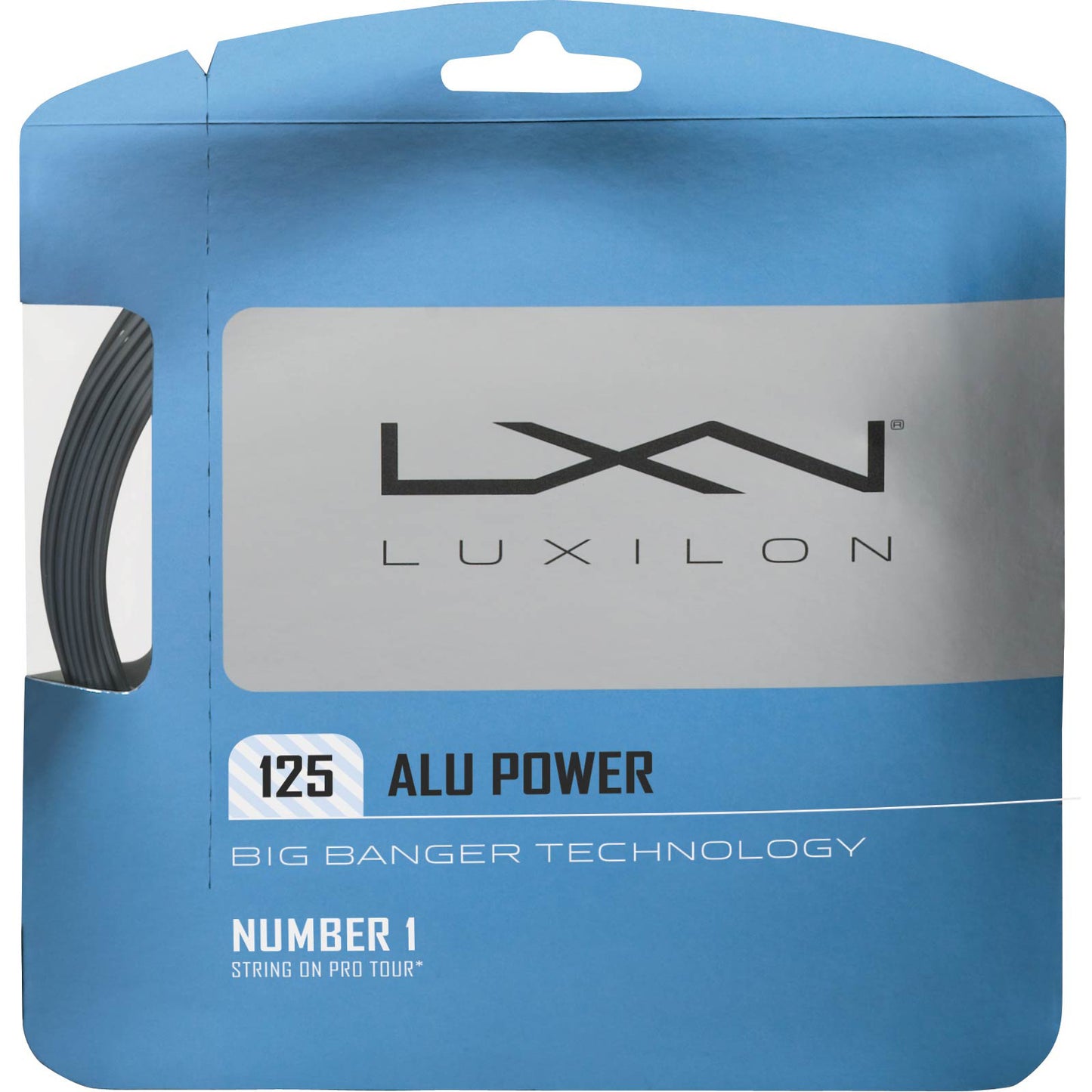Luxilon Alu Power Saitenset 12,2m-Silber Luxilon Alu Power Saitenset 12,2m-Silber