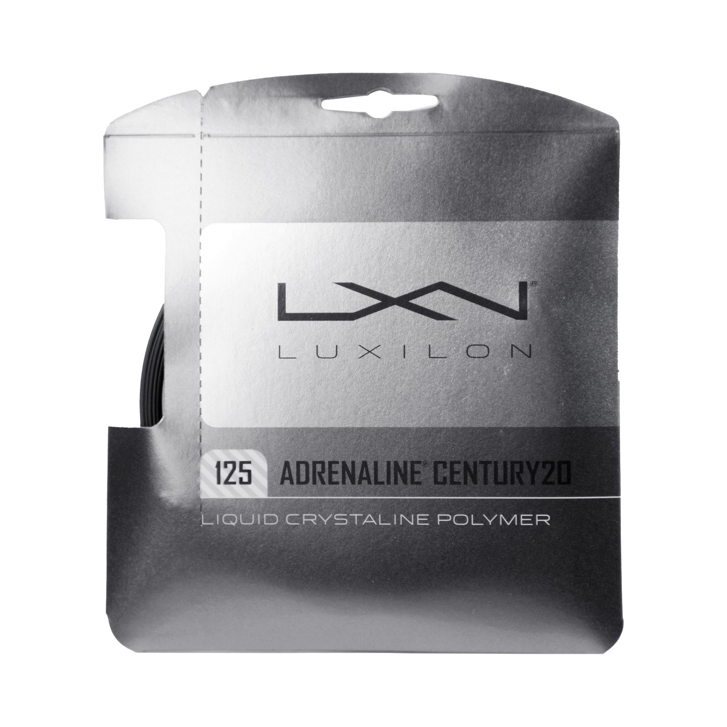 Luxilon Adrenaline Century20 Saitenset 12,2m (Special Edition)-Schwarz Luxilon Adrenaline Century20 Saitenset 12,2m (Special Edition)-Schwarz
