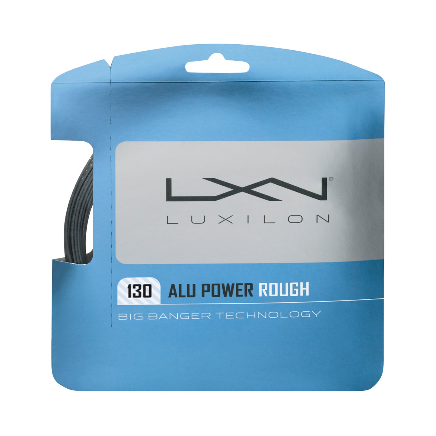 Luxilon ALU Power Rough Saitenset 12,2m-Silber Luxilon ALU Power Rough Saitenset 12,2m-Silber