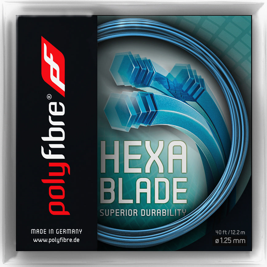 Polyfibre Hexablade Saitenset 12,2m-Blau Polyfibre Hexablade Saitenset 12,2m-Blau