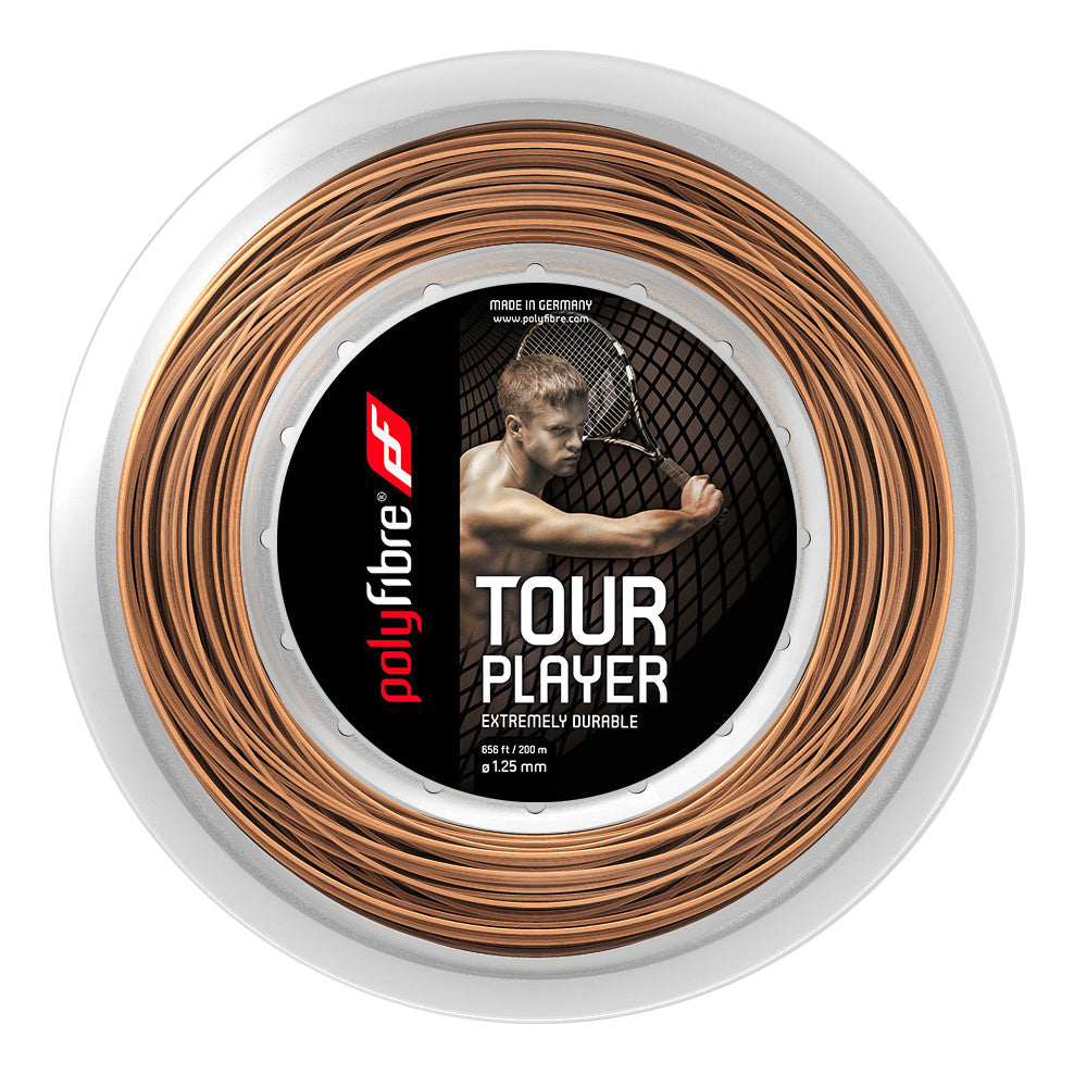 Polyfibre Tour Player Saitenrolle 200m-Nude Polyfibre Tour Player Saitenrolle 200m-Nude
