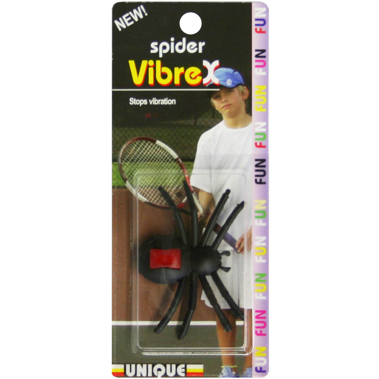 Tourna Spider Vibrex Dämpfer 1er Pack-Schwarz Tourna Spider Vibrex Dämpfer 1er Pack-Schwarz