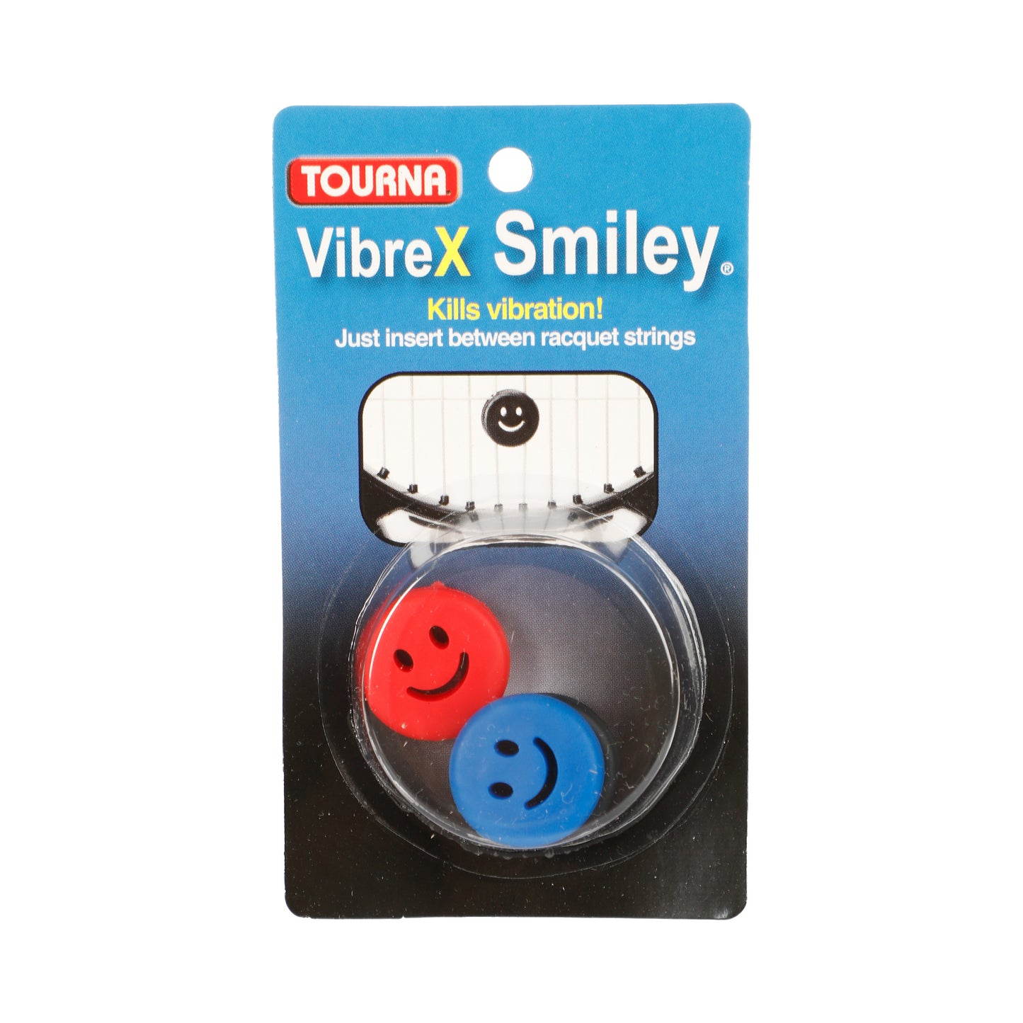 Tourna Vibrex Smile Dämpfer 3er Pack-Rot,Schwarz Tourna Vibrex Smile Dämpfer 3er Pack-Rot,Schwarz