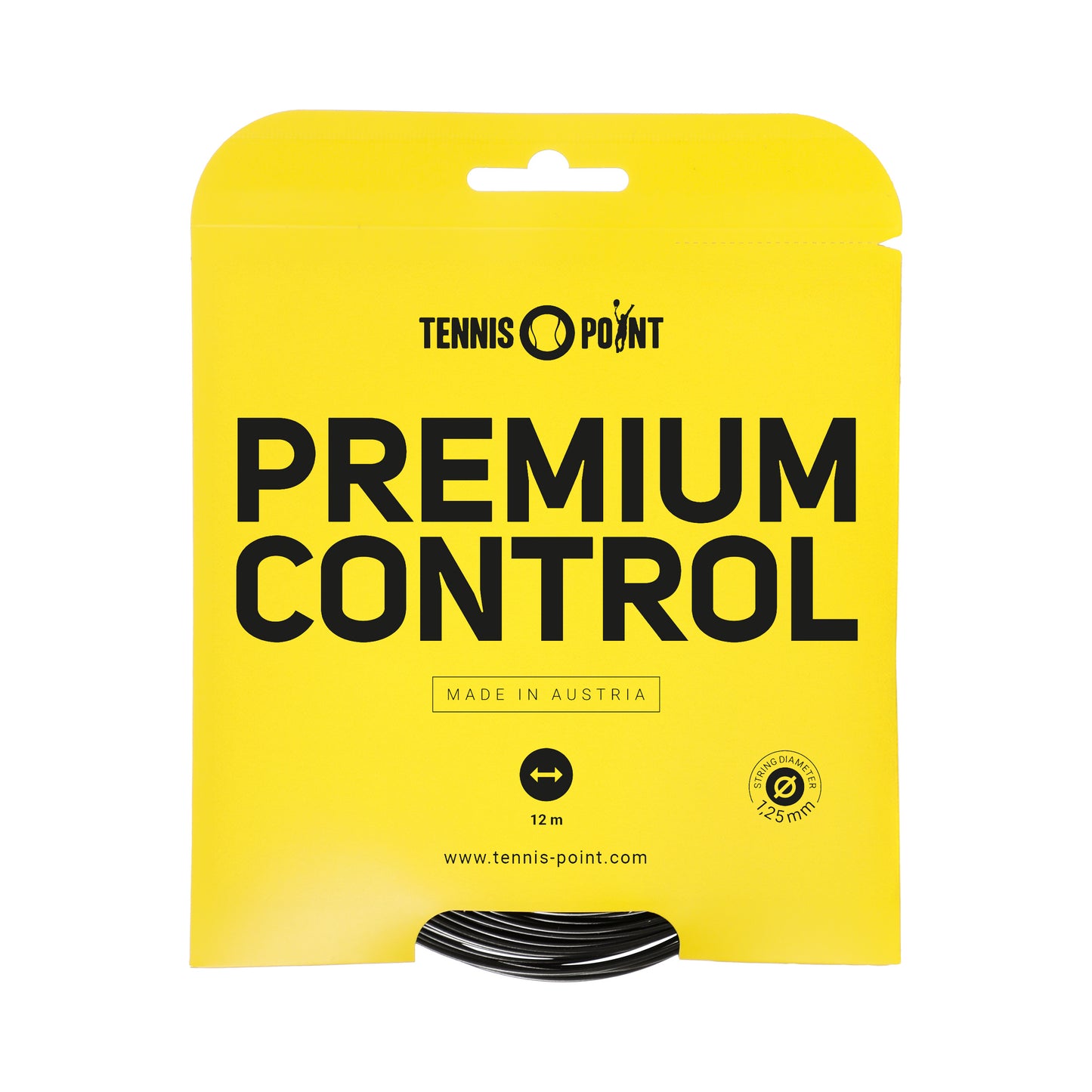 Tennis-Point Premium Control Saitenset 12m-Schwarz Tennis-Point Premium Control Saitenset 12m-Schwarz