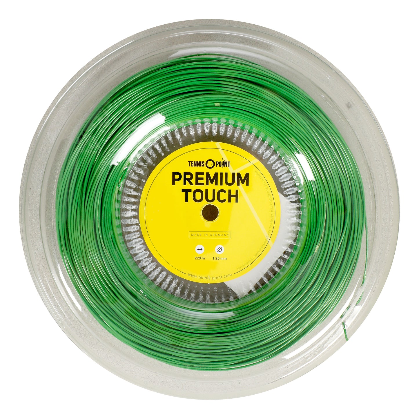 Tennis-Point Premium Touch Saitenrolle 220m - grün Tennis-Point Premium Touch Saitenrolle 220m - grün