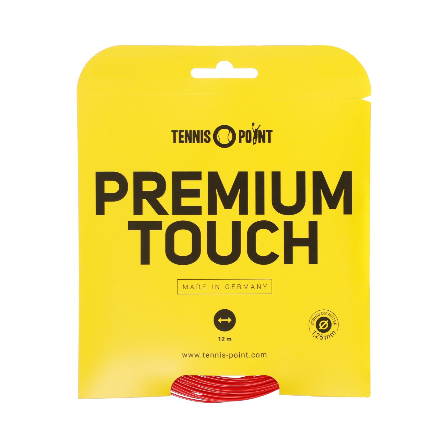Tennis-Point Premium Touch Saitenset 12m-Rot Tennis-Point Premium Touch Saitenset 12m-Rot