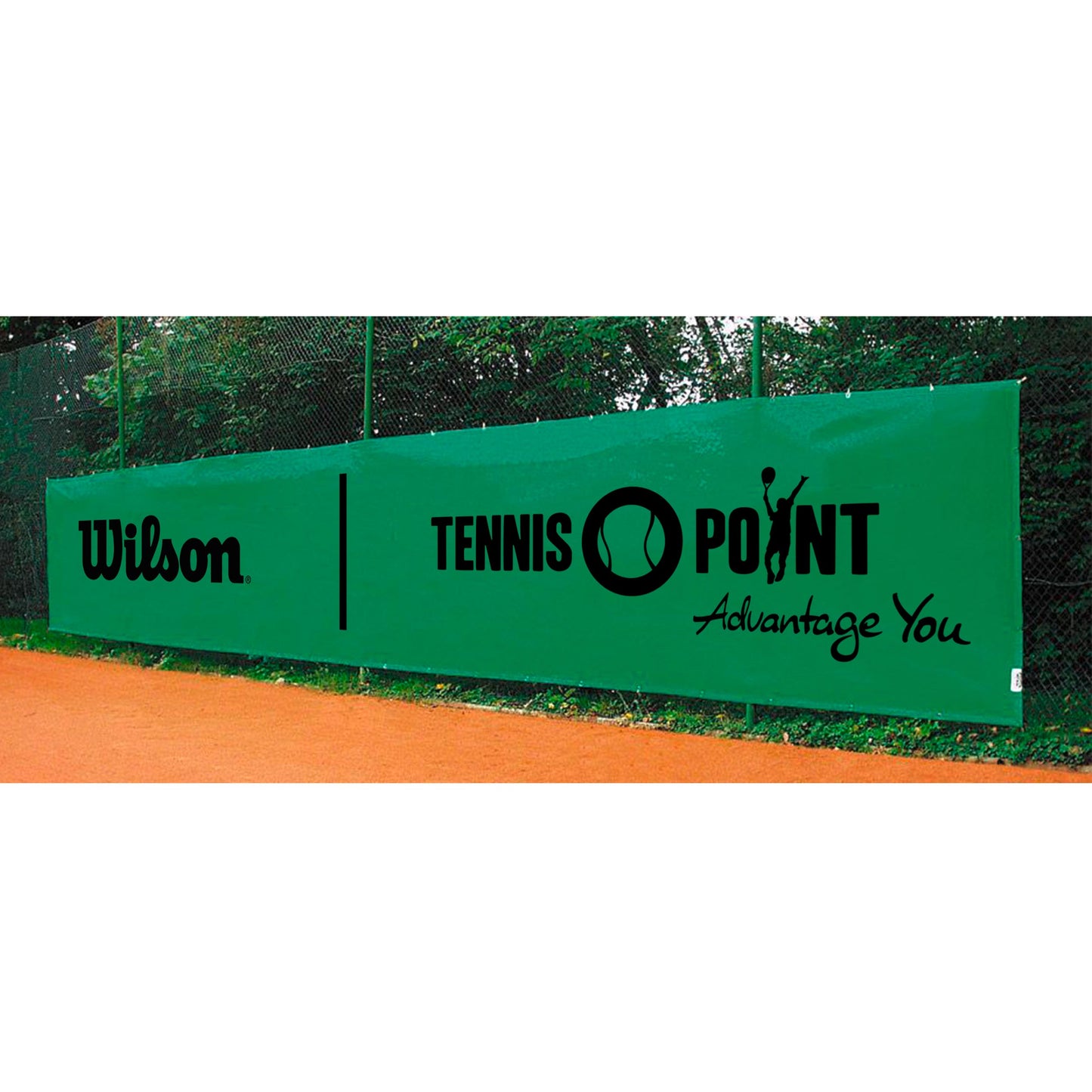 Tennis-Point Wilson 12x2m Sichtblende-Grün Tennis-Point Wilson 12x2m Sichtblende-Grün